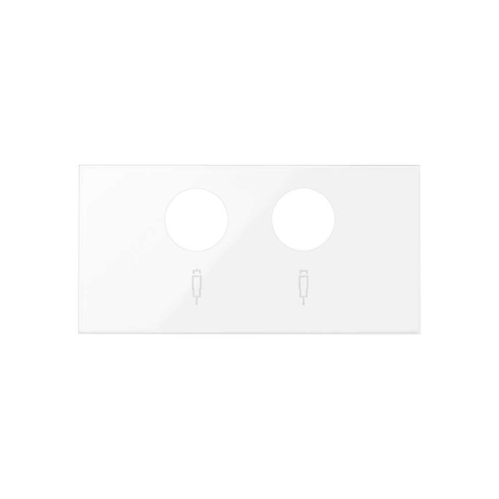 Tapa para tomas inductivas de R-TV+SAT blanco brillante Simon 100 - referencia 10000053-130