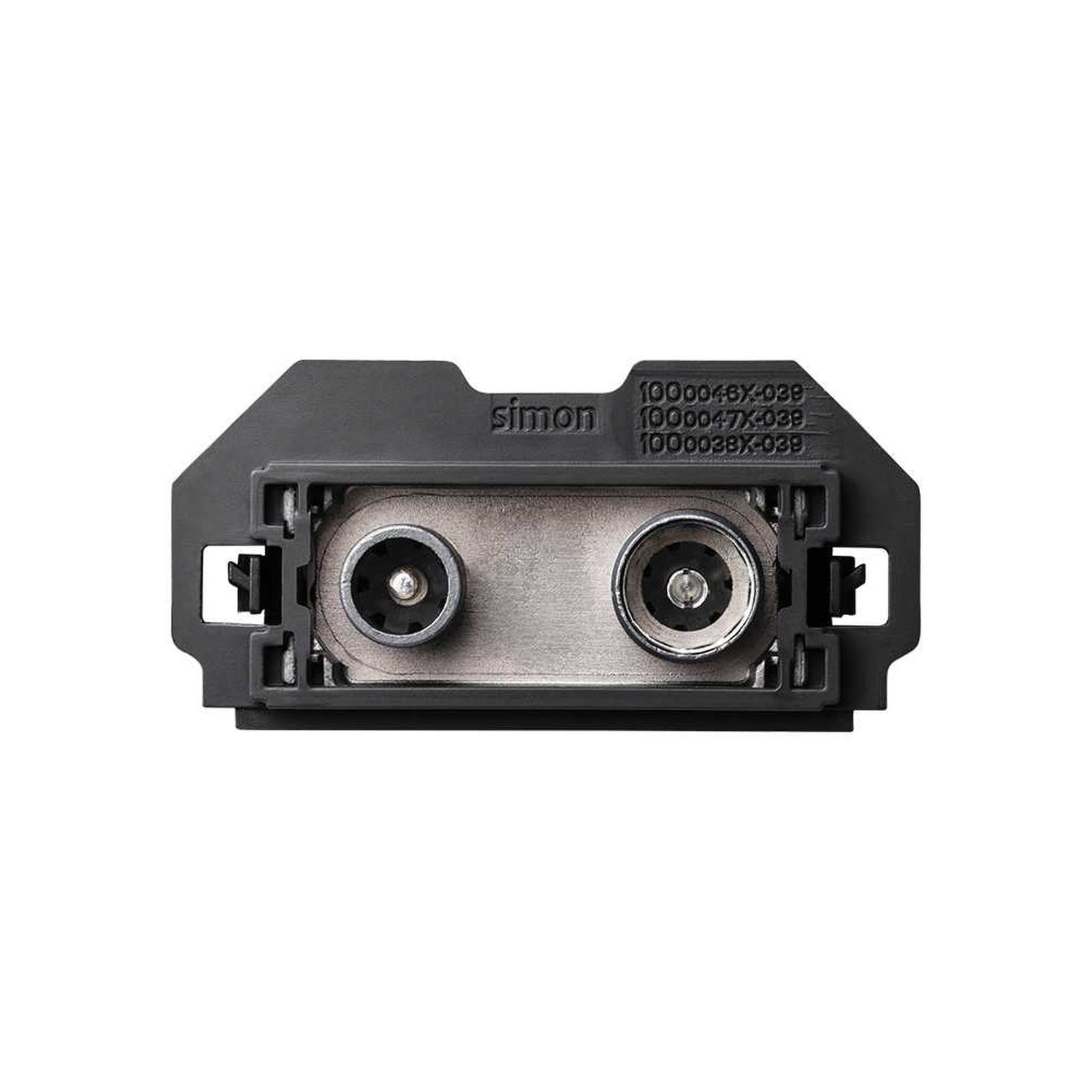 Toma de señal modular R-TV+SAT final Simon 100 - referencia 10000468-039