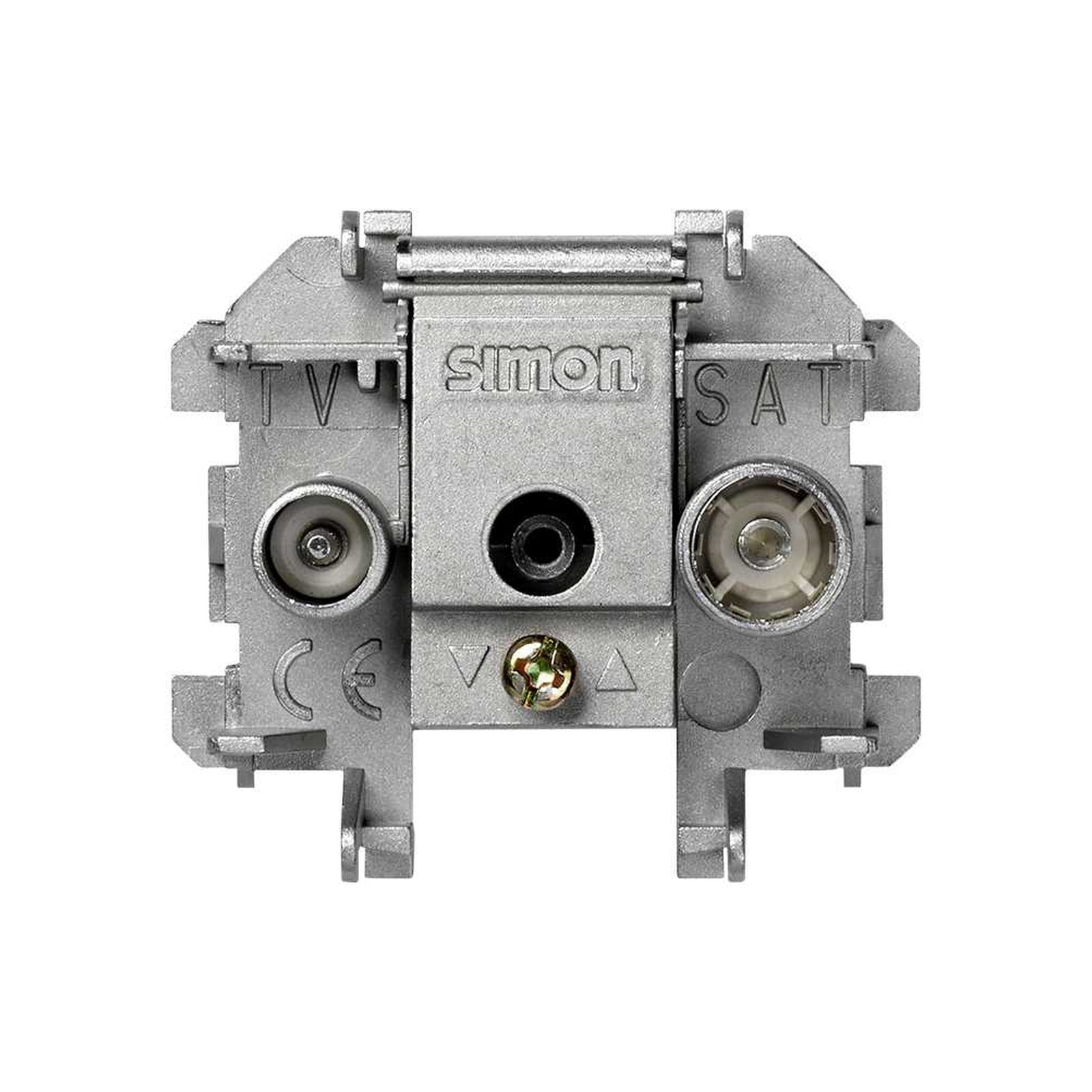 Toma de señal modular R-TV+SAT única Simon 73 - referencia 73486-69