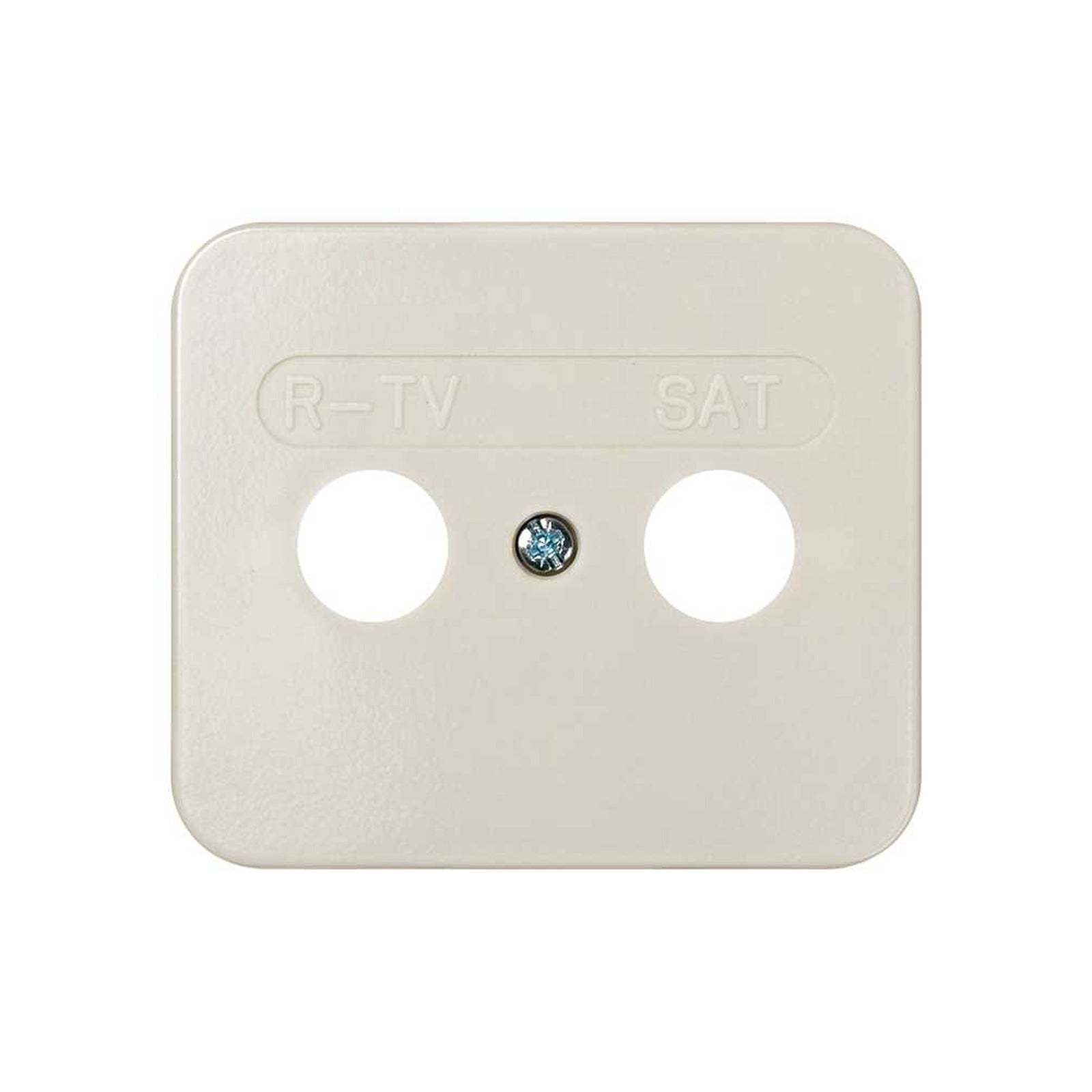 Placa para tomas inductivas de R-TV+SAT marfil Simon 75 - referencia 75097-31
