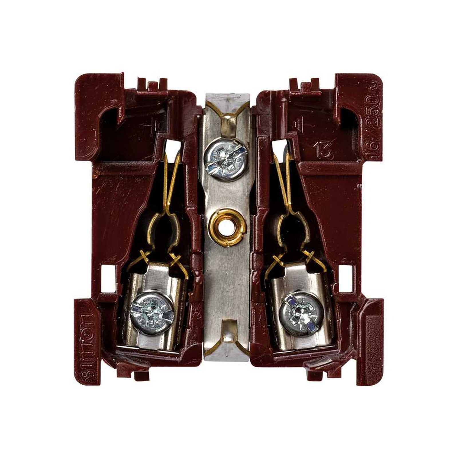 Base de enchufe Schuko 16 A 250 V~ con dispositivo de seguridad y embornamiento a tornillo Simon 82 Centralizaciones - referencia 75432-69