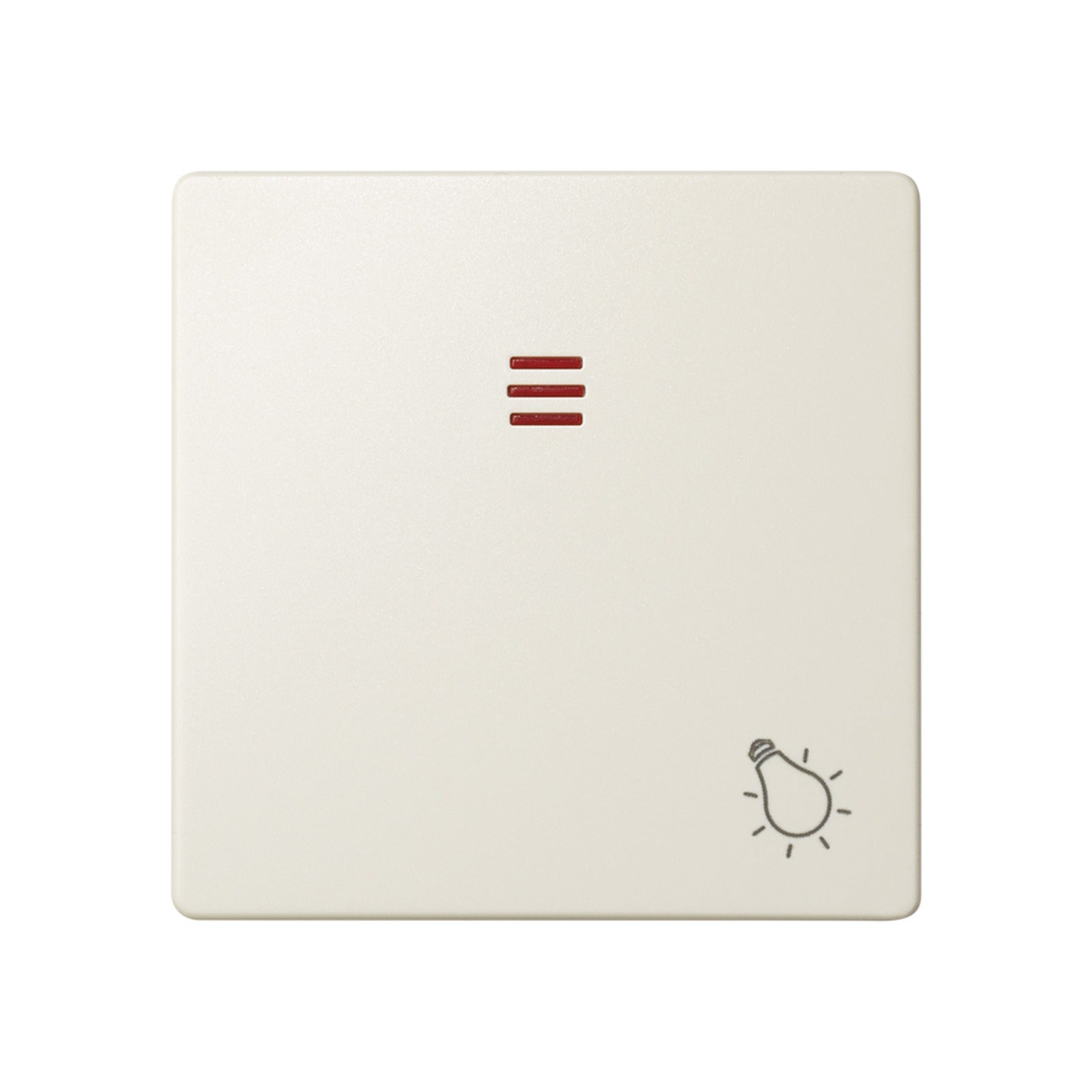 Tecla individual con visor y grabado luz marfil Simon 82 - referencia 82016-31