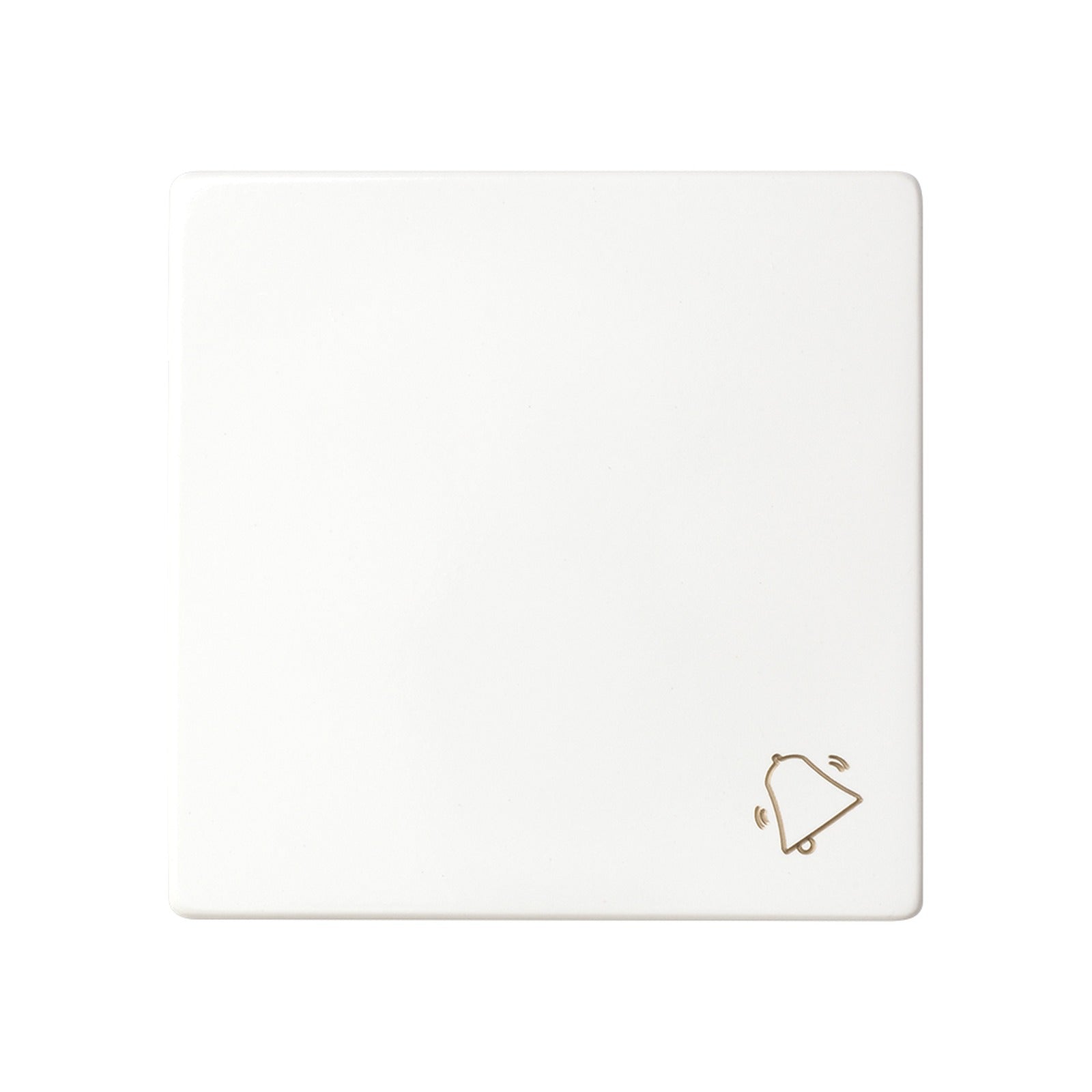 Tecla individual con grabado campana para pulsador blanco Simon 82 - referencia 82017-30