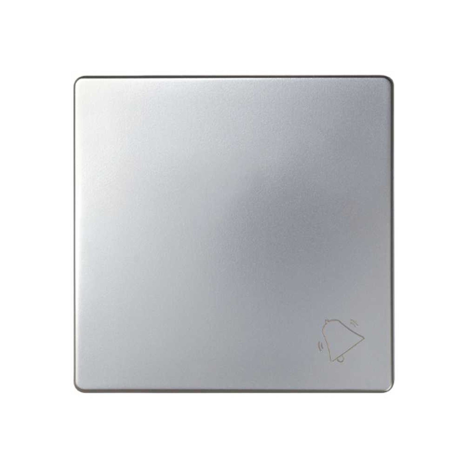 Tecla individual con grabado campana para pulsador aluminio Simon 82 - referencia 82017-33