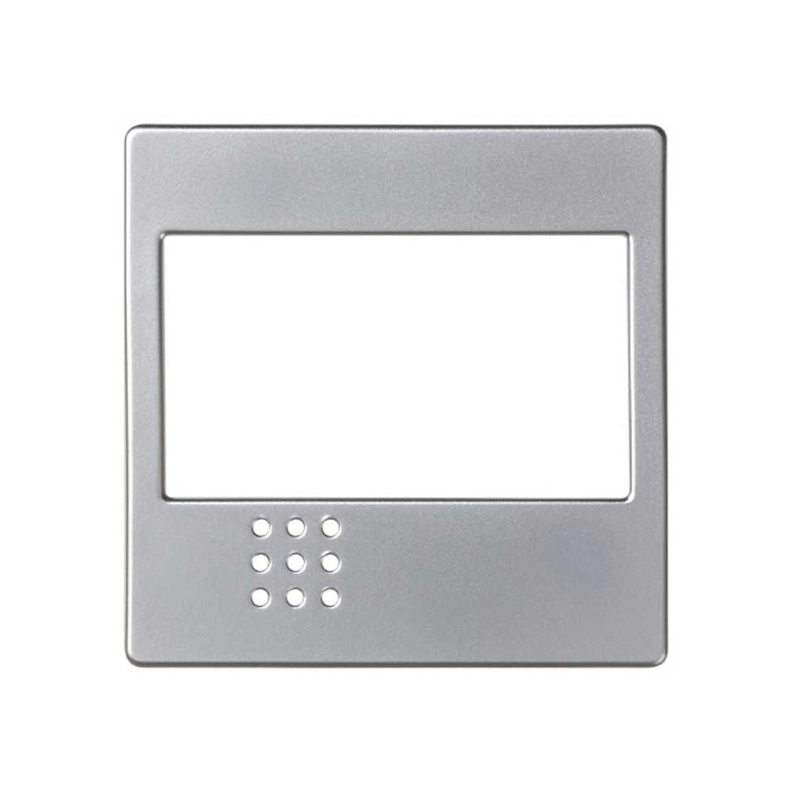 Placa para mecanismos electrónicos aluminio Simon 82 - referencia 82080-33