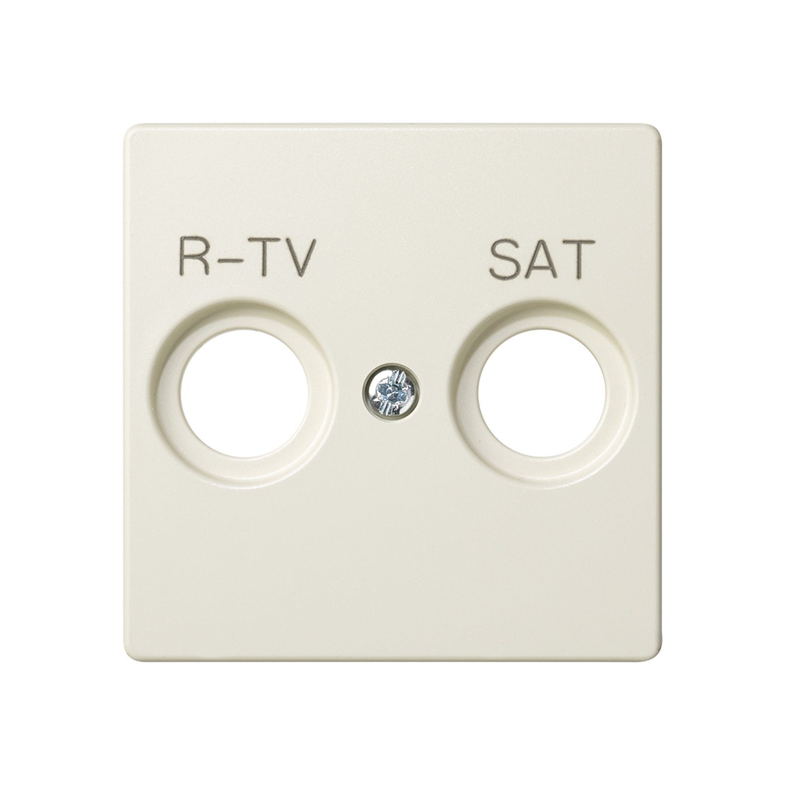 Placa para tomas inductivas de R-TV+SAT marfil Simon 82 - referencia 82097-31