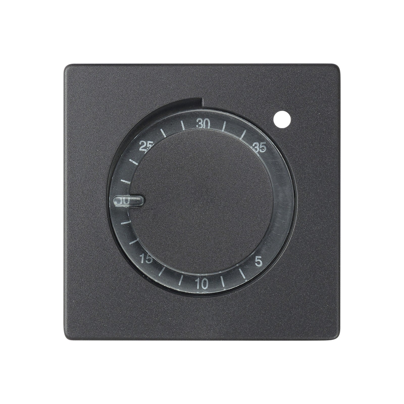 Placa para termostato de calefacción grafito Simon 82 - referencia 82505-38
