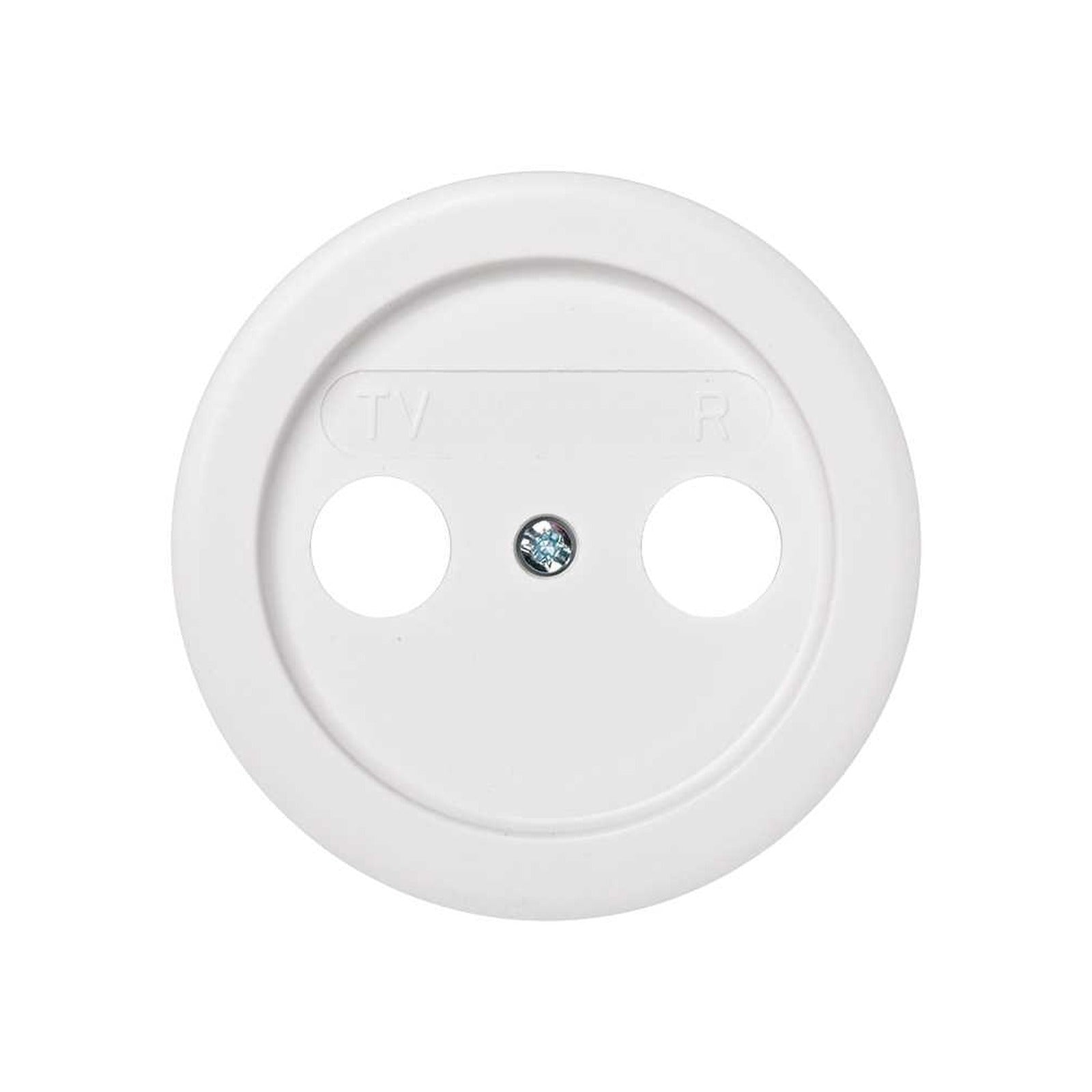 Placa para tomas inductivas de R-TV blanco Simon 88 - referencia 88053-30
