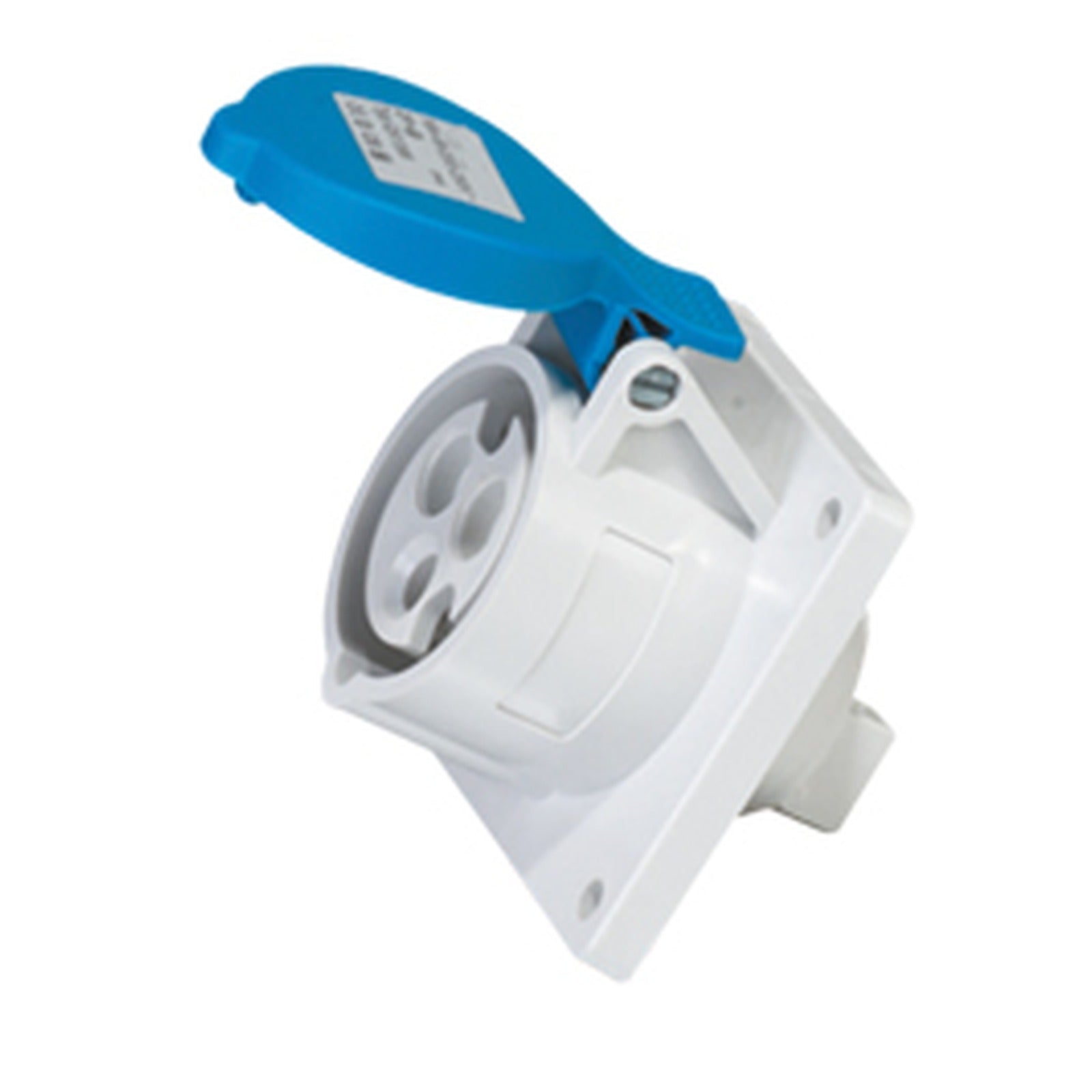 Base empotrable recta IP67, 230V, 16A, 3 polos KBER-216-3667 Crady – Ref. 0767063 - referencia 0767063