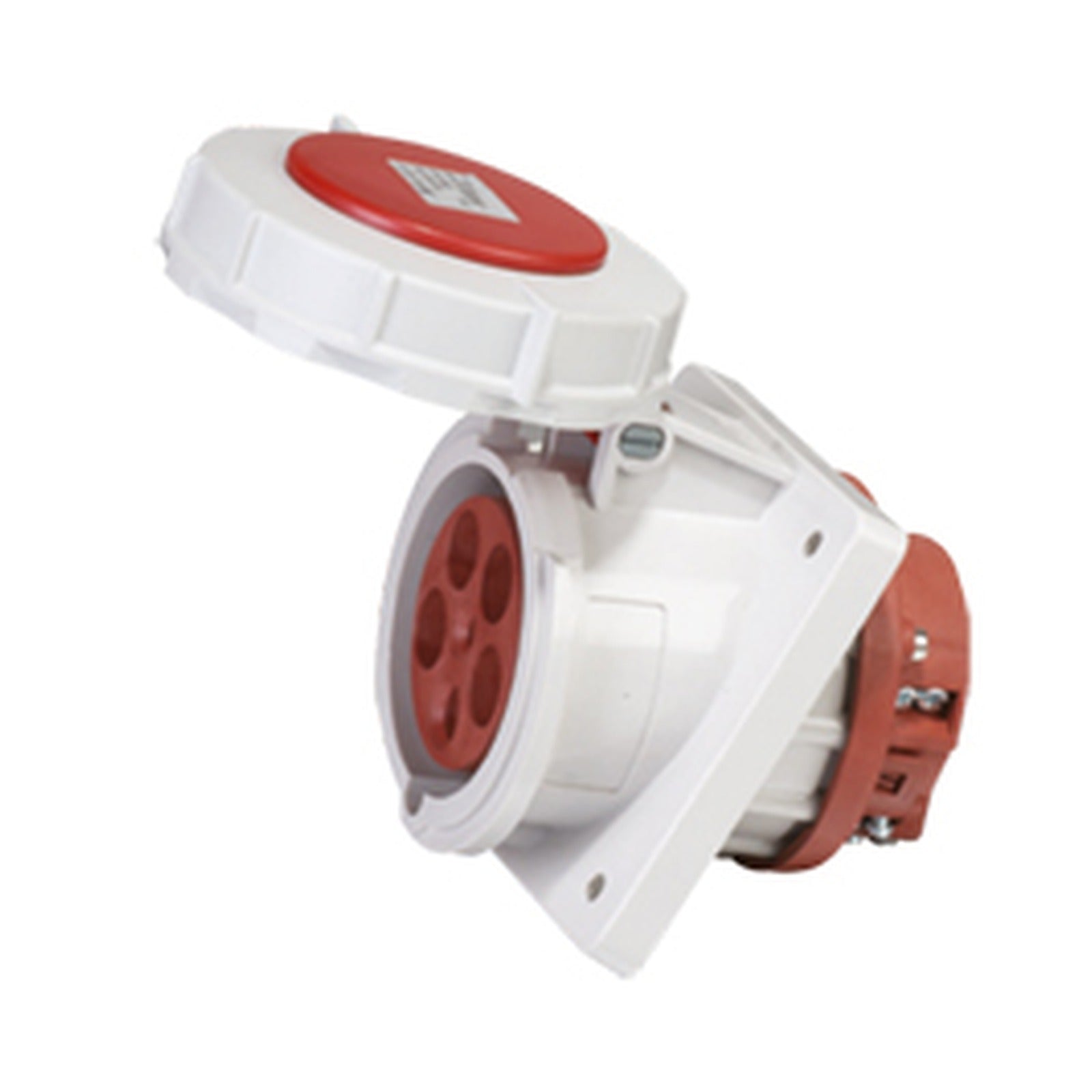 Base empotrable inclinada IP67, 400V, 32A, 4 polos KBEI-432-4367 Crady – Ref. 0767097 - referencia 0767097
