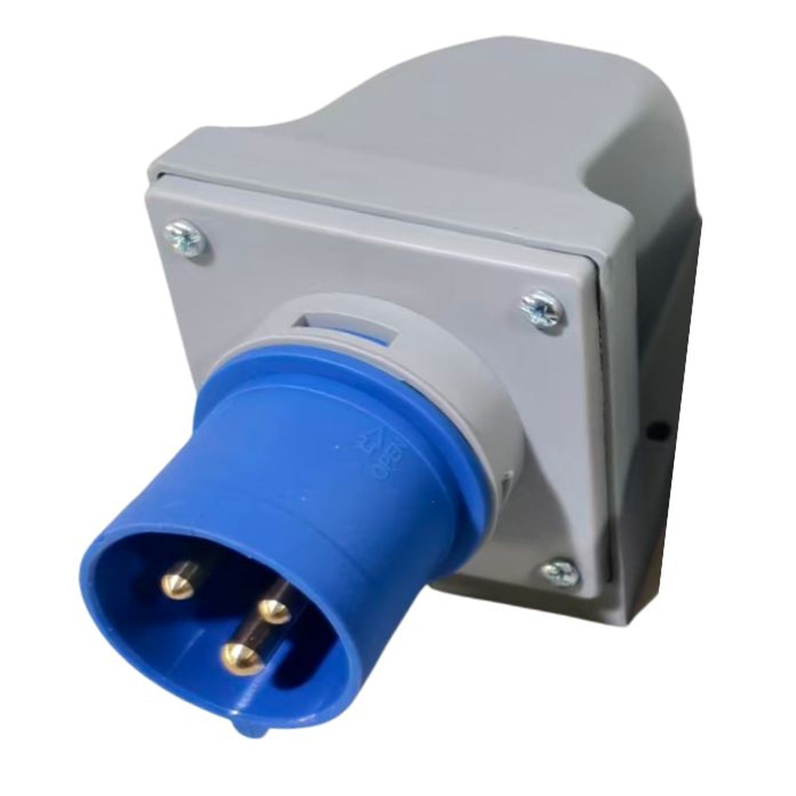 Clavija mural IP44, 230V, 32A, 3 polos KCLM-232-3644 Crady – Ref. 0767144 - referencia 0767144