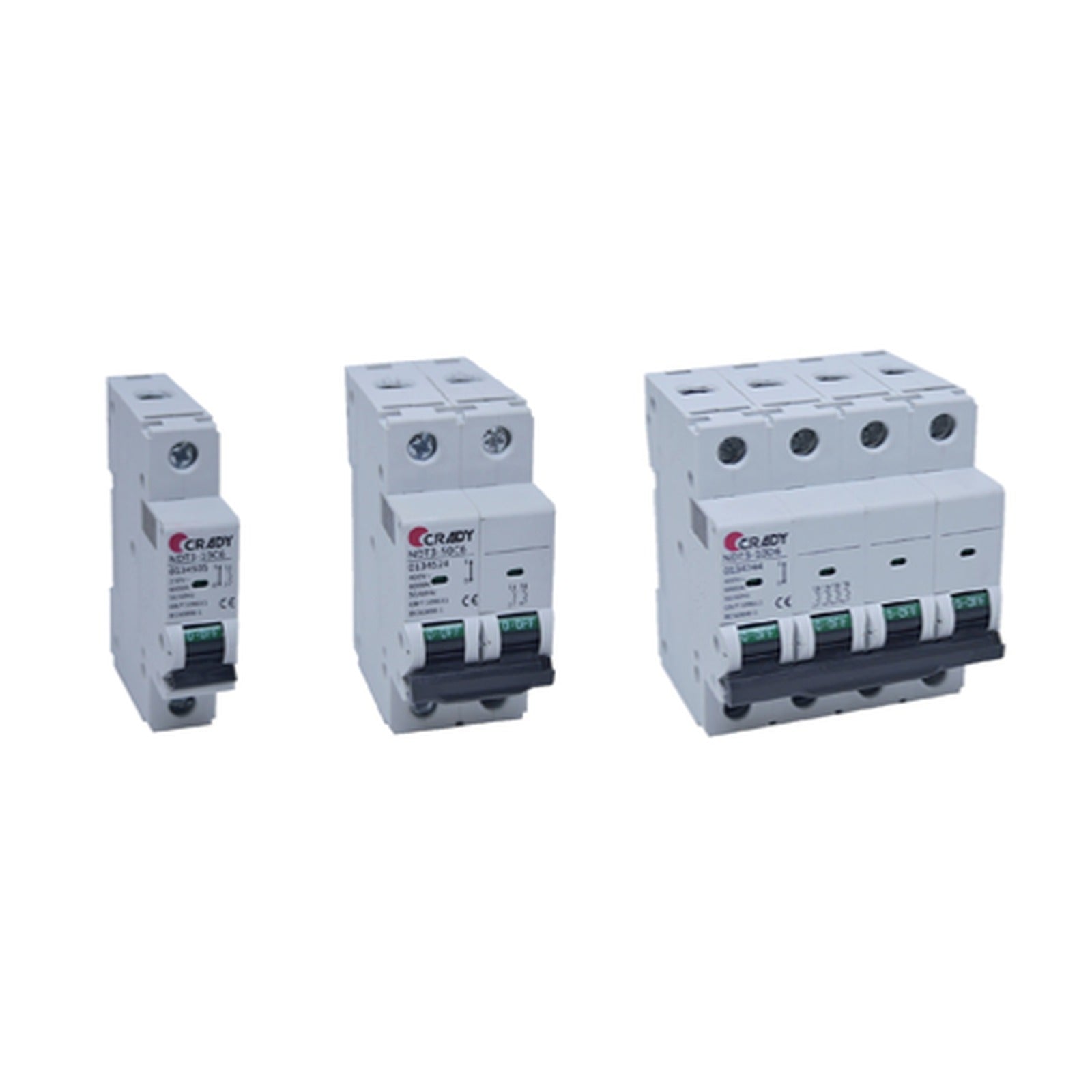 Interruptor automático NDT3-25D6-4, gama terciaria, curva D Crady – Ref. 0134747 - referencia 0134747