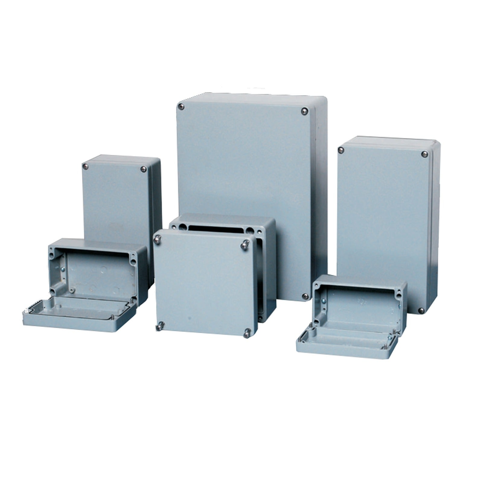 Caja de aluminio IP66 Cradybox AL 160 × 160 × 90 mm Crady – Ref. 0186005 - referencia 0186005