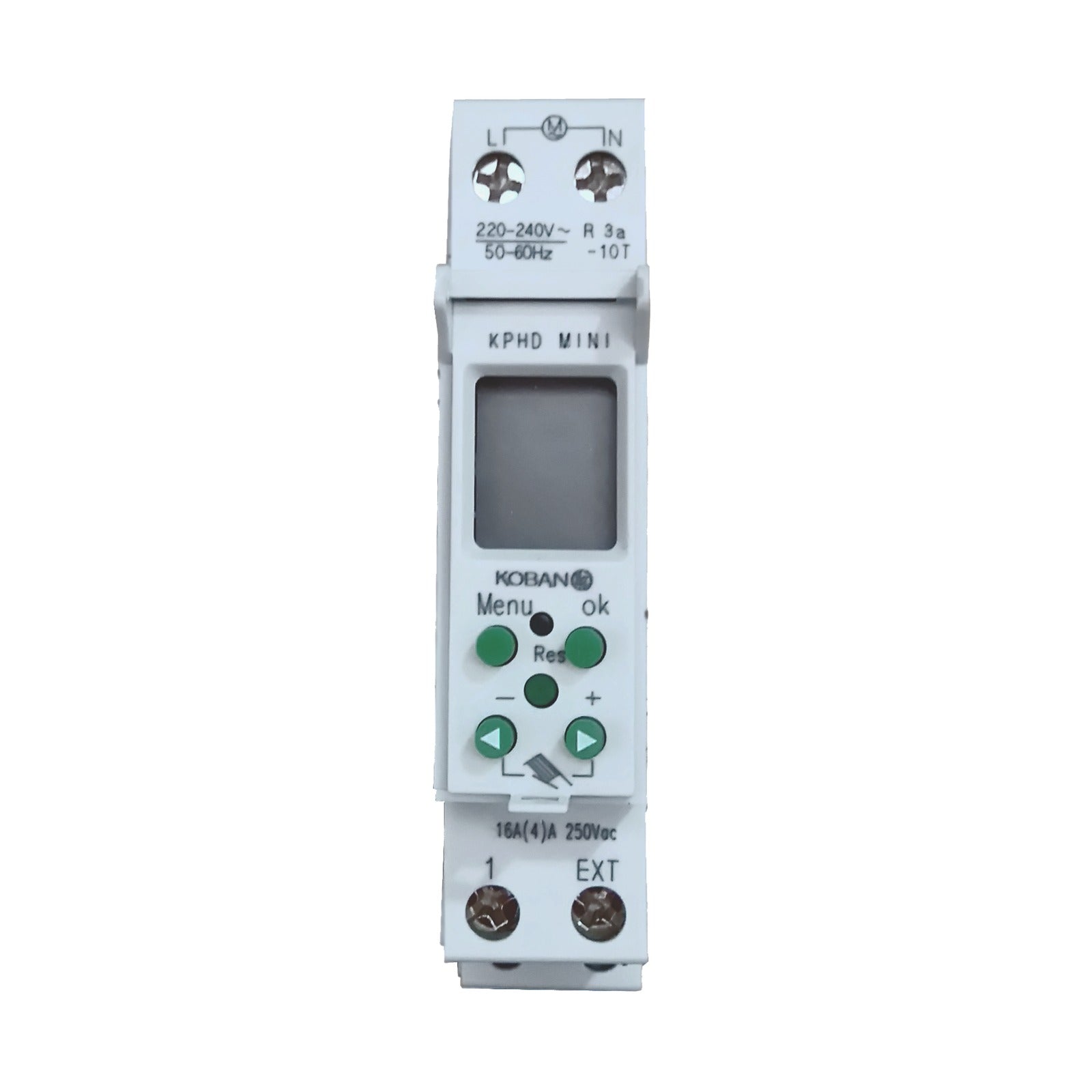 Interruptor horario digital de un módulo, carril DIN KPHD MINI Koban – Ref. 0767619 - referencia 0767619