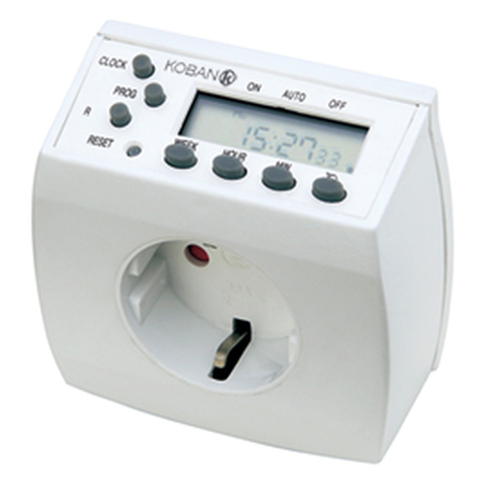 Interruptor horario digital enchufable KOBAMATIC DIGI-02 Koban – Ref. 0767632 - referencia 0767632