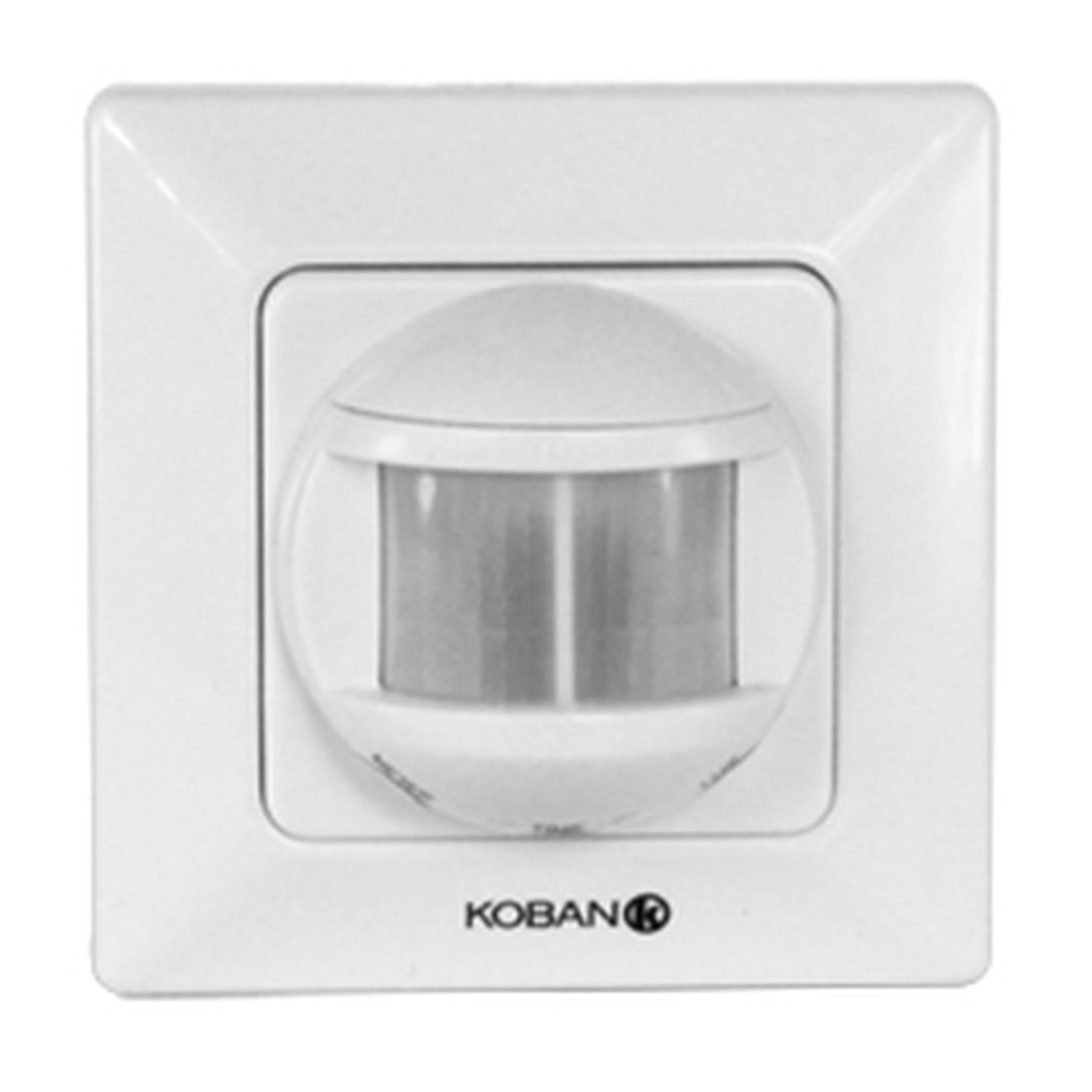 Detector de movimiento por tecnología PIR, montaje empotrado en pared, conexión a 2 hilos KDP8 2H Koban – Ref. 0775872 - referencia 0775872
