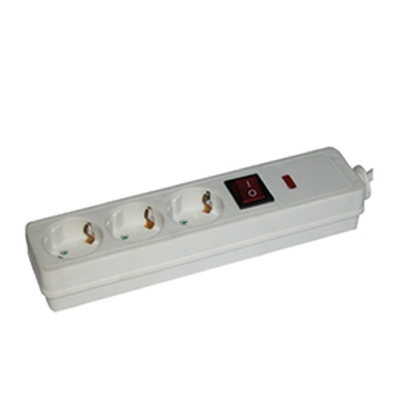 Base múltiple con protección contra sobretensiones de 3 enchufes KBM 3CIP Crady – Ref. 0774504 - referencia 0774504