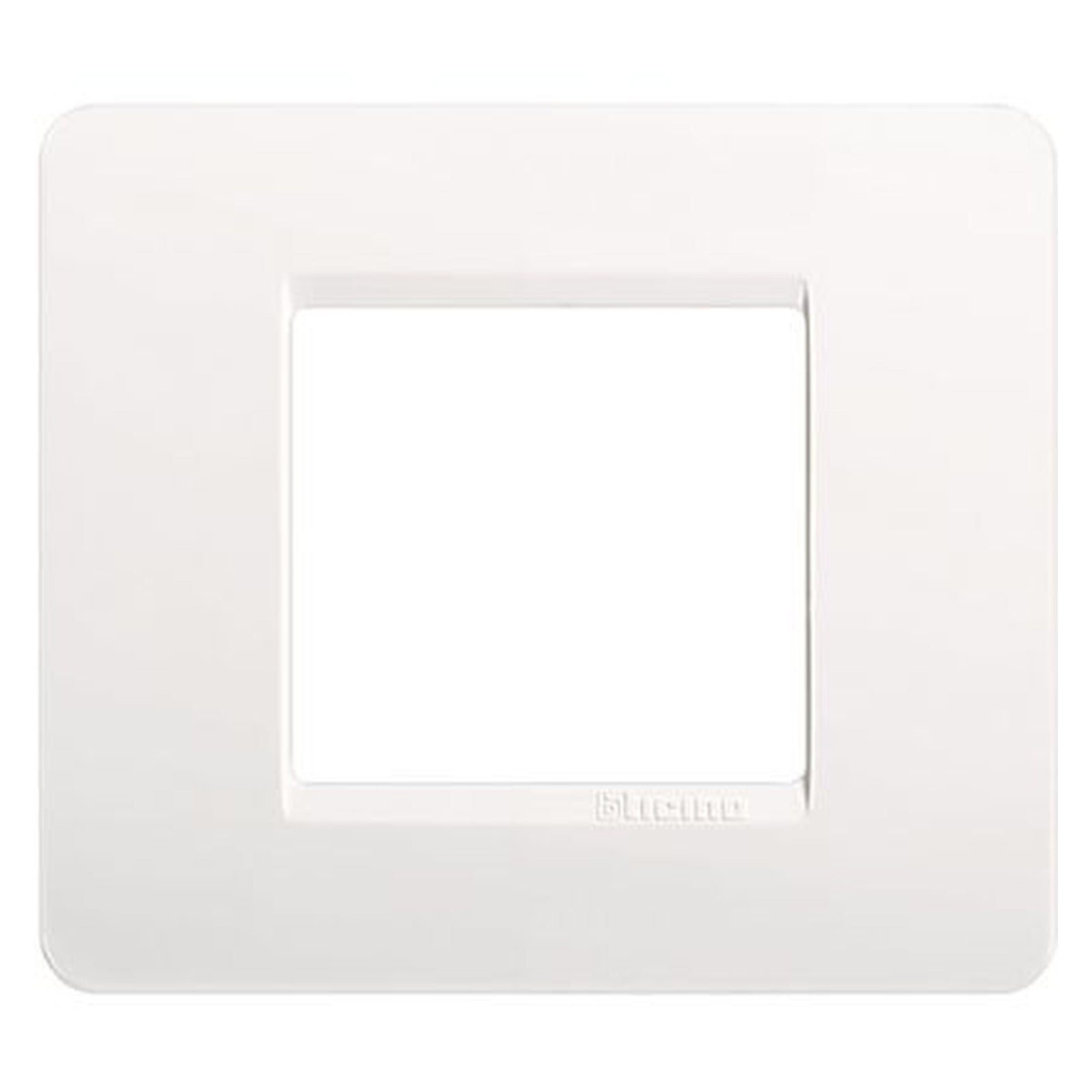 Placa BTicino Matix de 2 módulos, blanco, AM4802BN - referencia AM4802BN