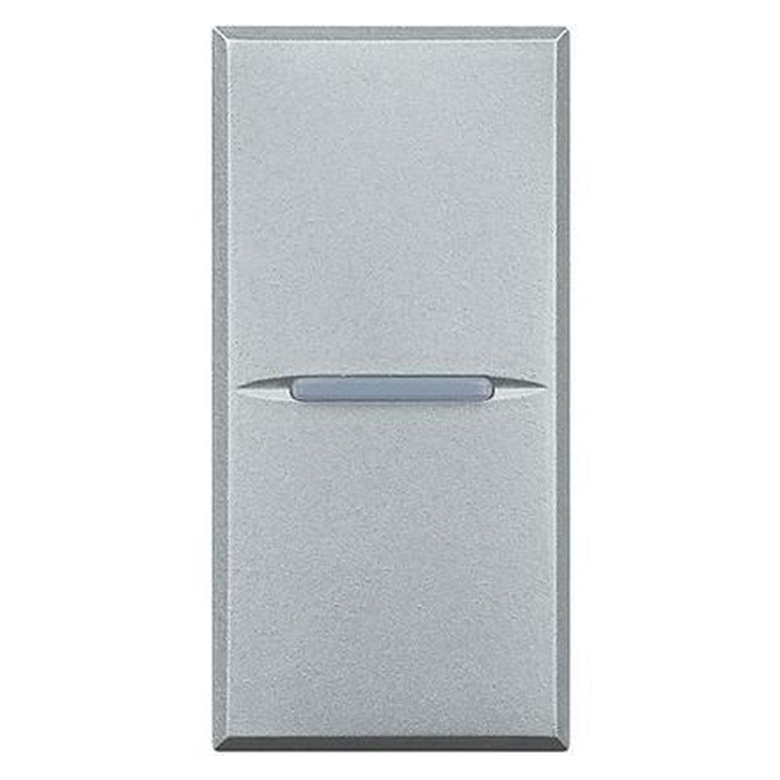 Conmutador axial iluminable BTicino Axolute, 1P, 16 A, 1 módulo, Tech, HC4003AN - referencia HC4003AN