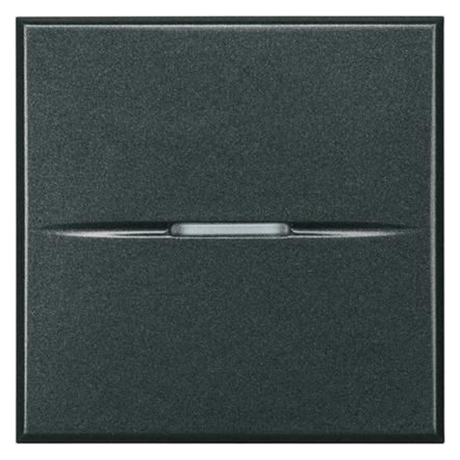 Conmutador axial iluminable BTicino Axolute, 1P, 16 A, 2 módulos, antracita, HS4003M2AN - referencia HS4003M2AN