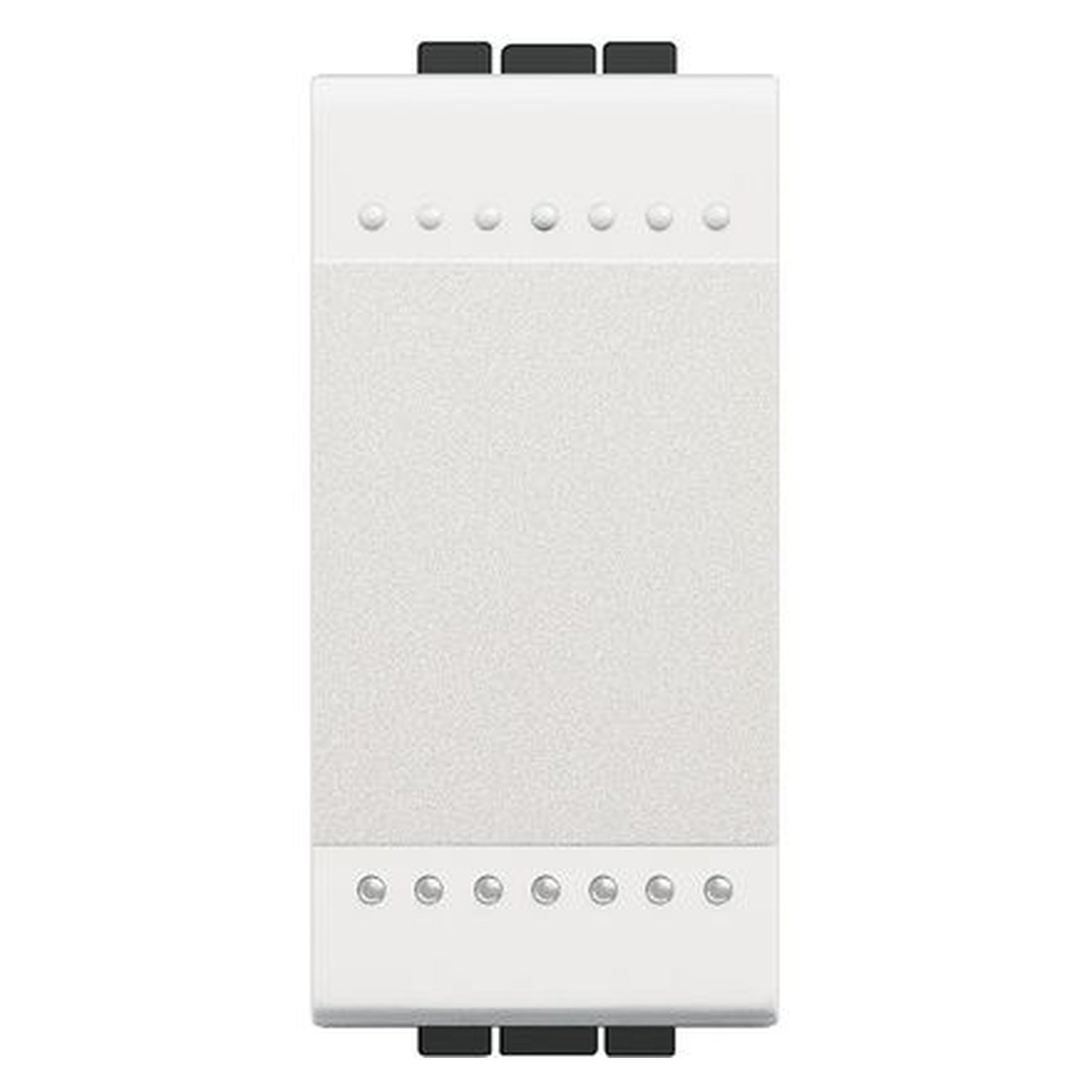 Interruptor iluminable BTicino Livinglight, 1P, 16 A, 1 módulo, blanco, N4001A - referencia N4001A