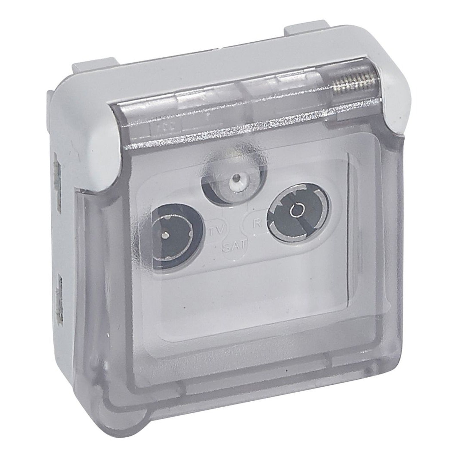 Toma TV/R-SAT Legrand Plexo componible, gris, 069558 - referencia 069558