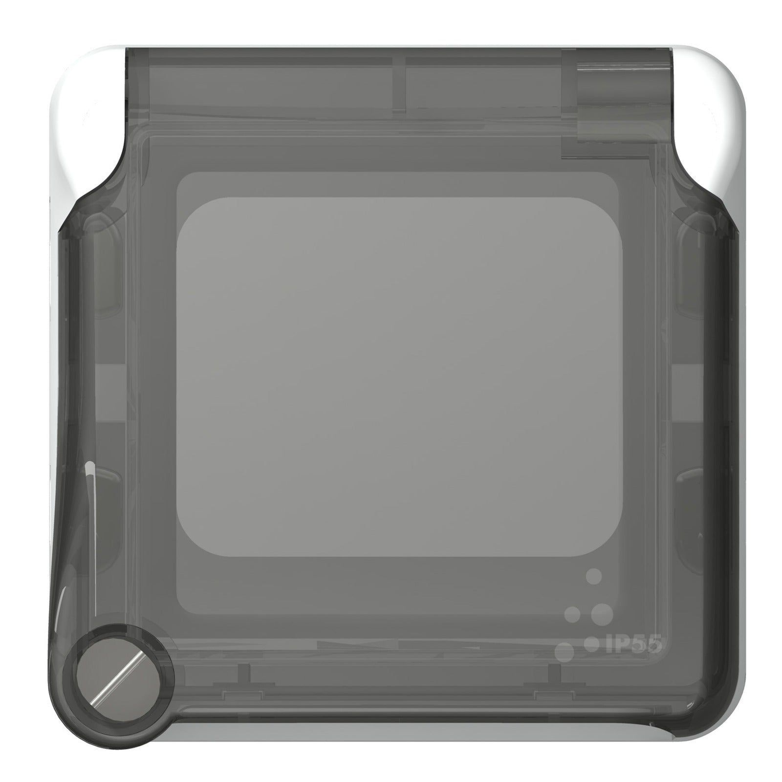 Adaptador Legrand Plexo componible para función Mosaic, con tapa transparente, gris, 069580 - referencia 069580