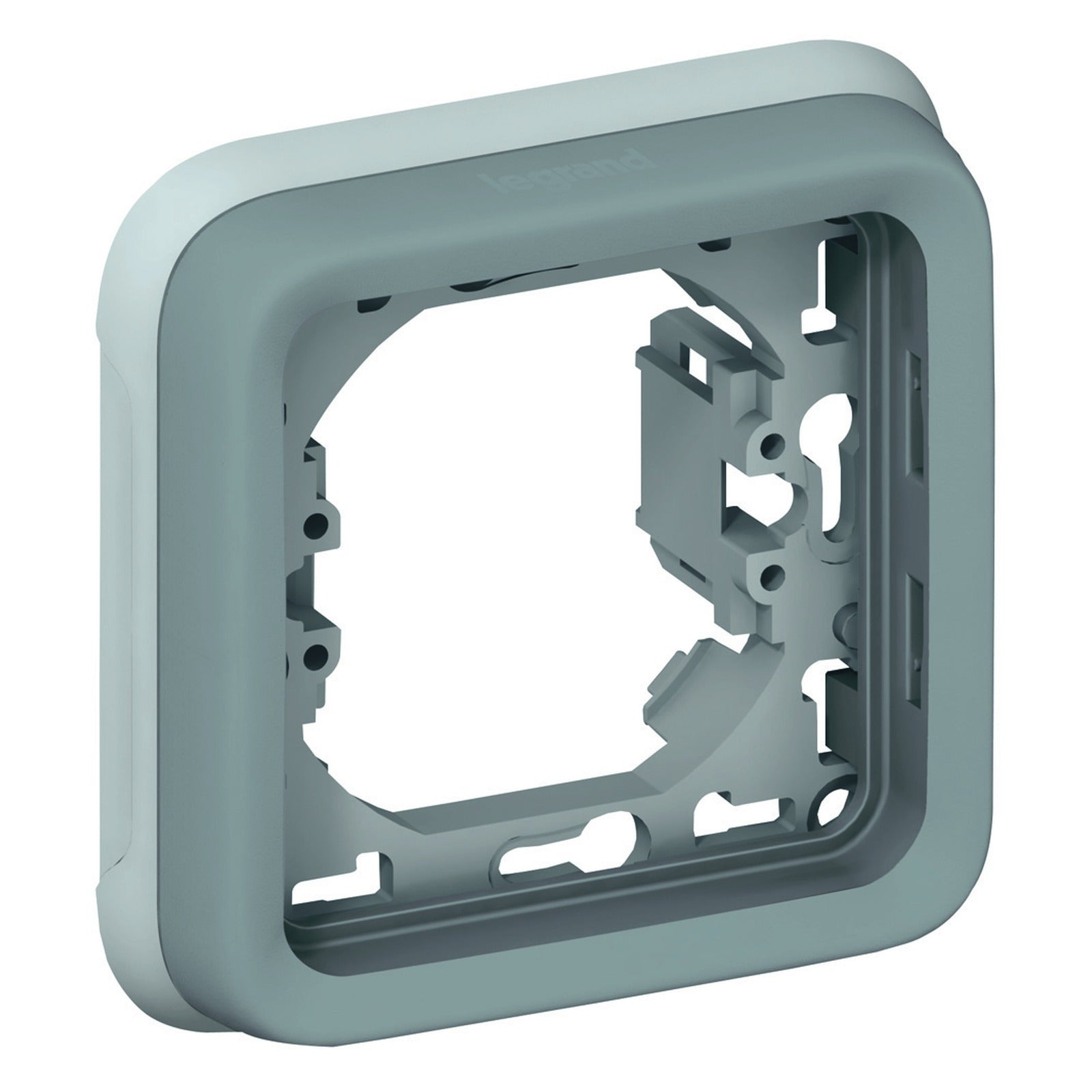 Marco Legrand Plexo empotrable para 1 elemento, gris, 069681 - referencia 069681
