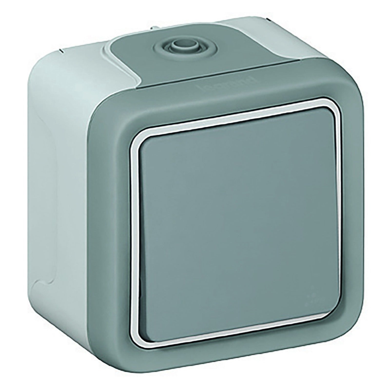 Pulsador Legrand Plexo monobloc, 1P, 10 A, gris, 069720 - referencia 069720