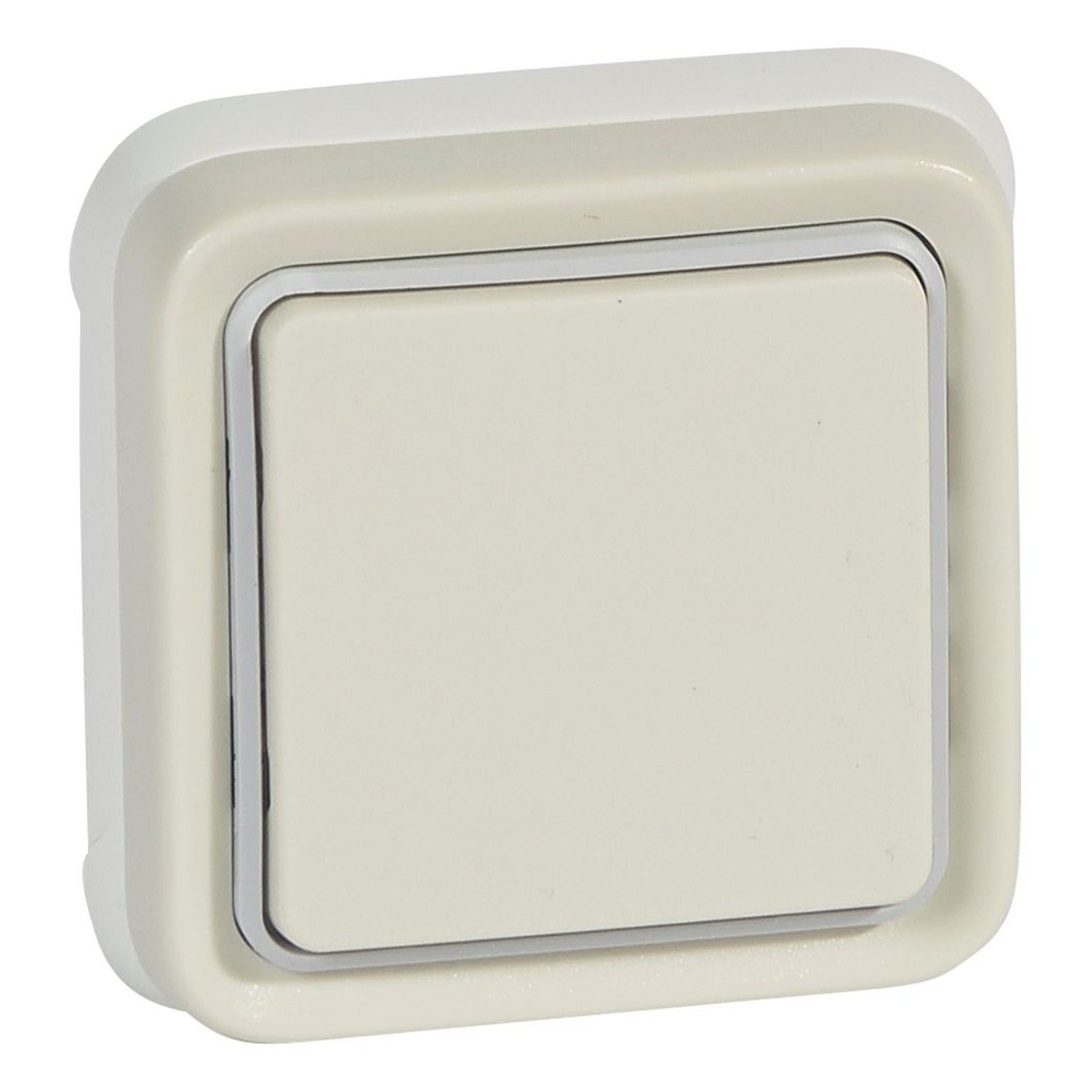Conmutador Legrand Plexo monobloc empotrable, 1P, 10 A, blanco, 069851 - referencia 069851