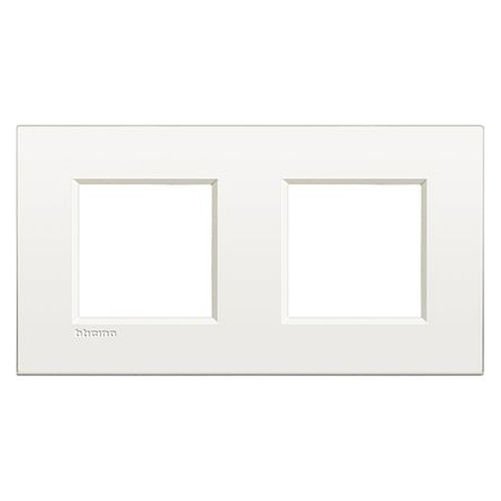 Placa BTicino Livinglight Air de 2 × 2 módulos, blanco, LNE4802M2BN - referencia LNE4802M2BN