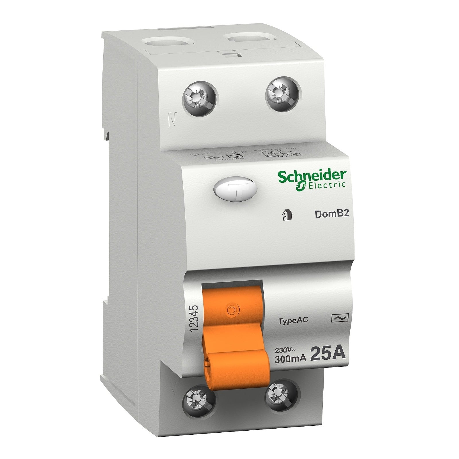 ID Domae - Interruptor Diferencial - 2P - 40 A - 30 mA - AC Schneider Electric 15245 - referencia 15245