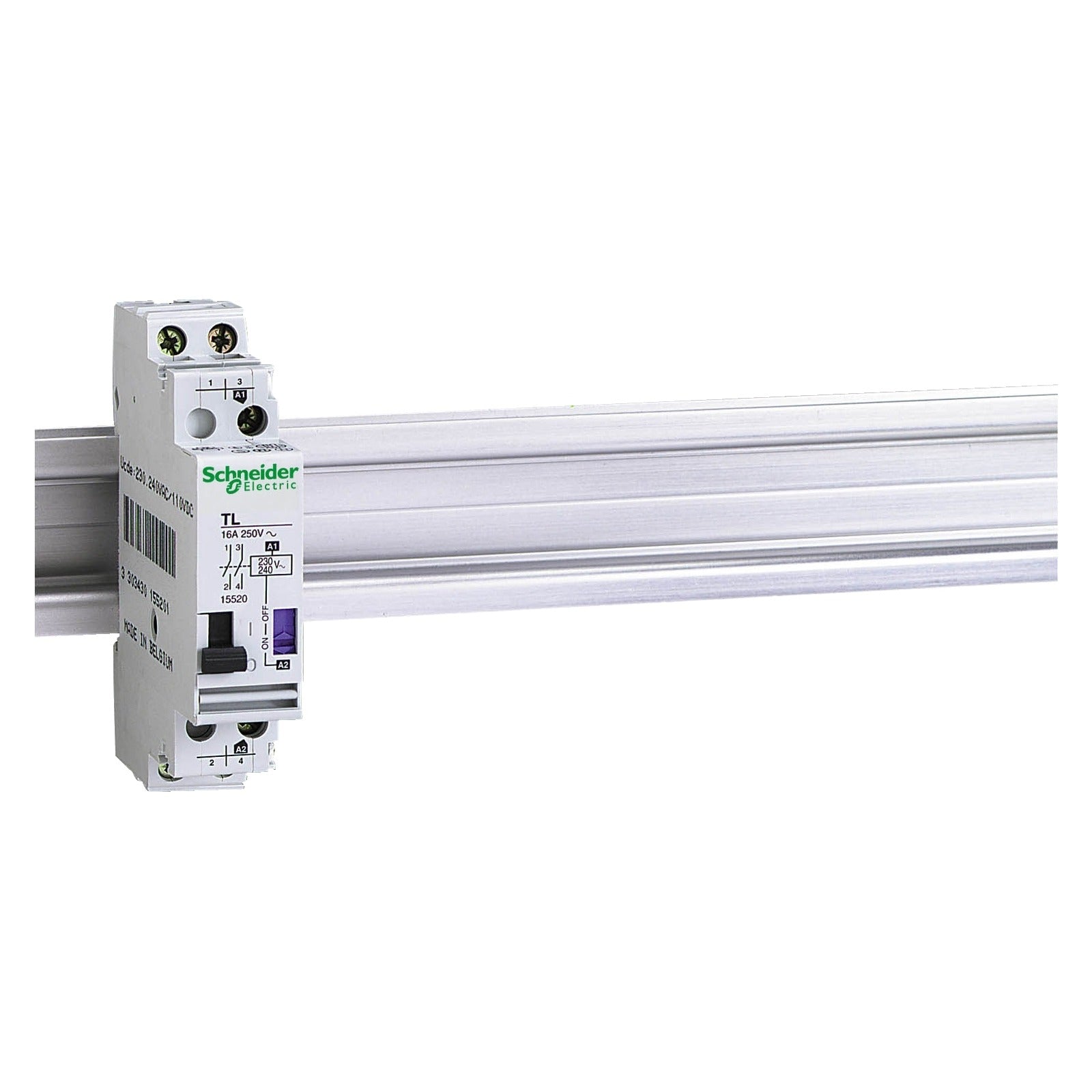 Telerruptor Schneider Electric Multi 9 TL, 2 NA, 16 A, bobina 230-240 V CA, 15520 - referencia 15520