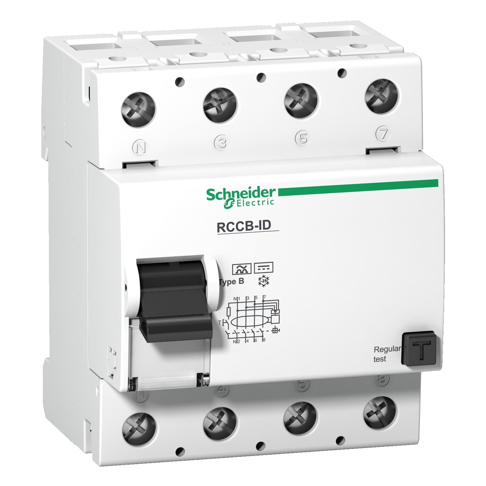 Interruptor diferencial Schneider Electric, 4P, 40 A, 300 mA, clase B, 16753 - referencia 16753