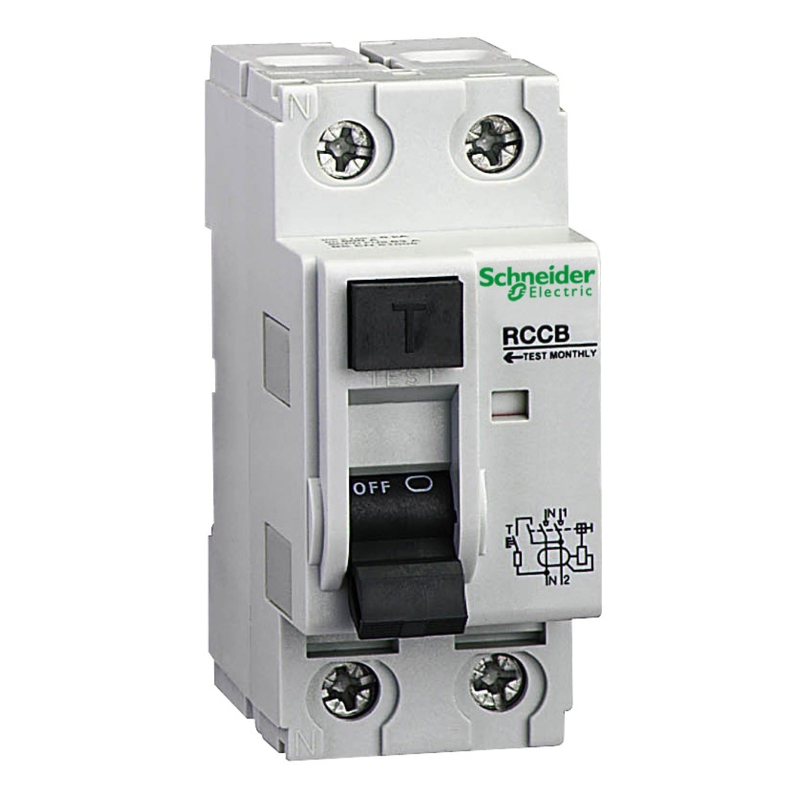 Interruptor diferencial Schneider Electric ID, 2P, 40 A, 300 mA, clase AC, 23016 - referencia 23016