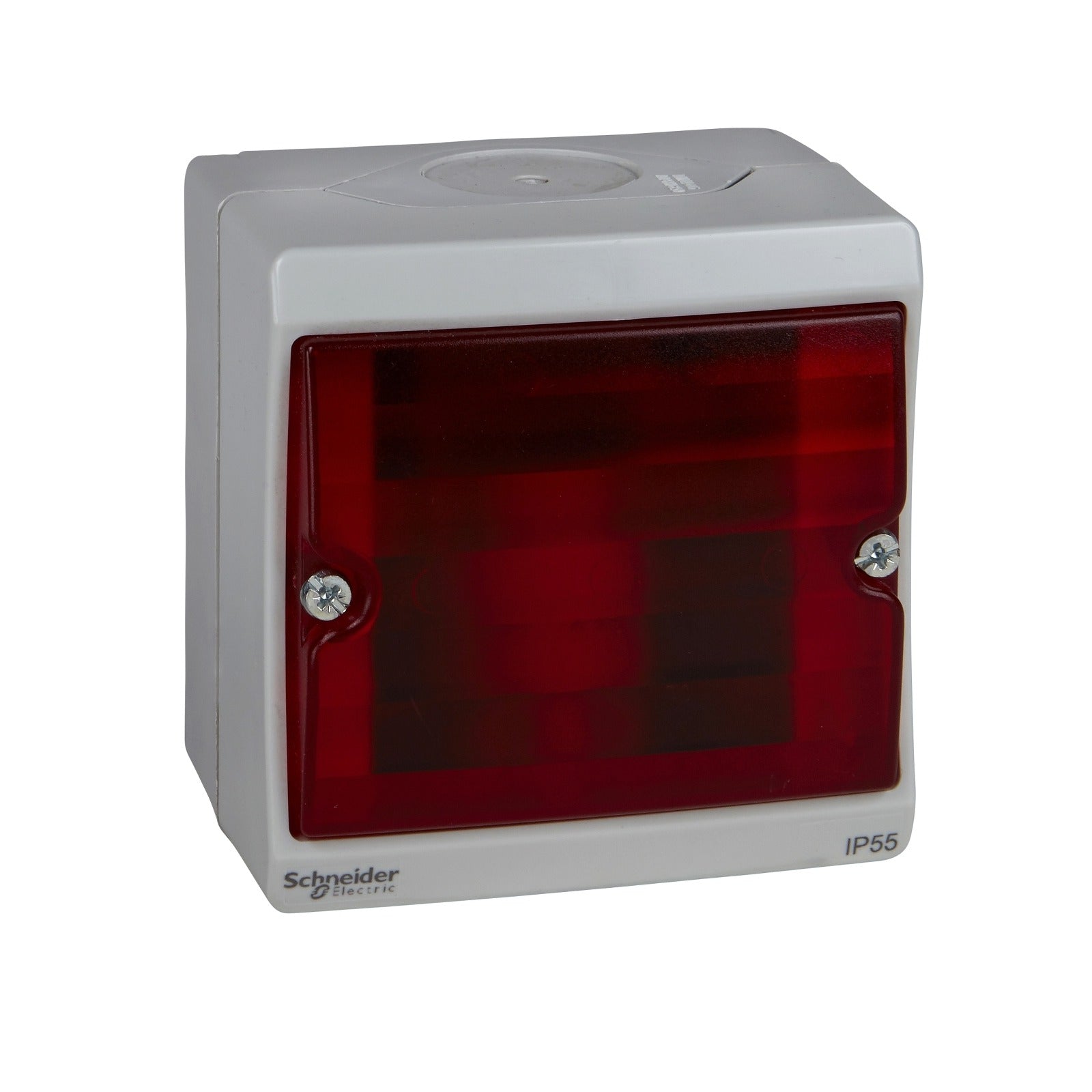 Indicador luminoso rojo Schneider Electric Mureva, superficie, gris, IP55, IK07, ENN34726 - referencia ENN34726