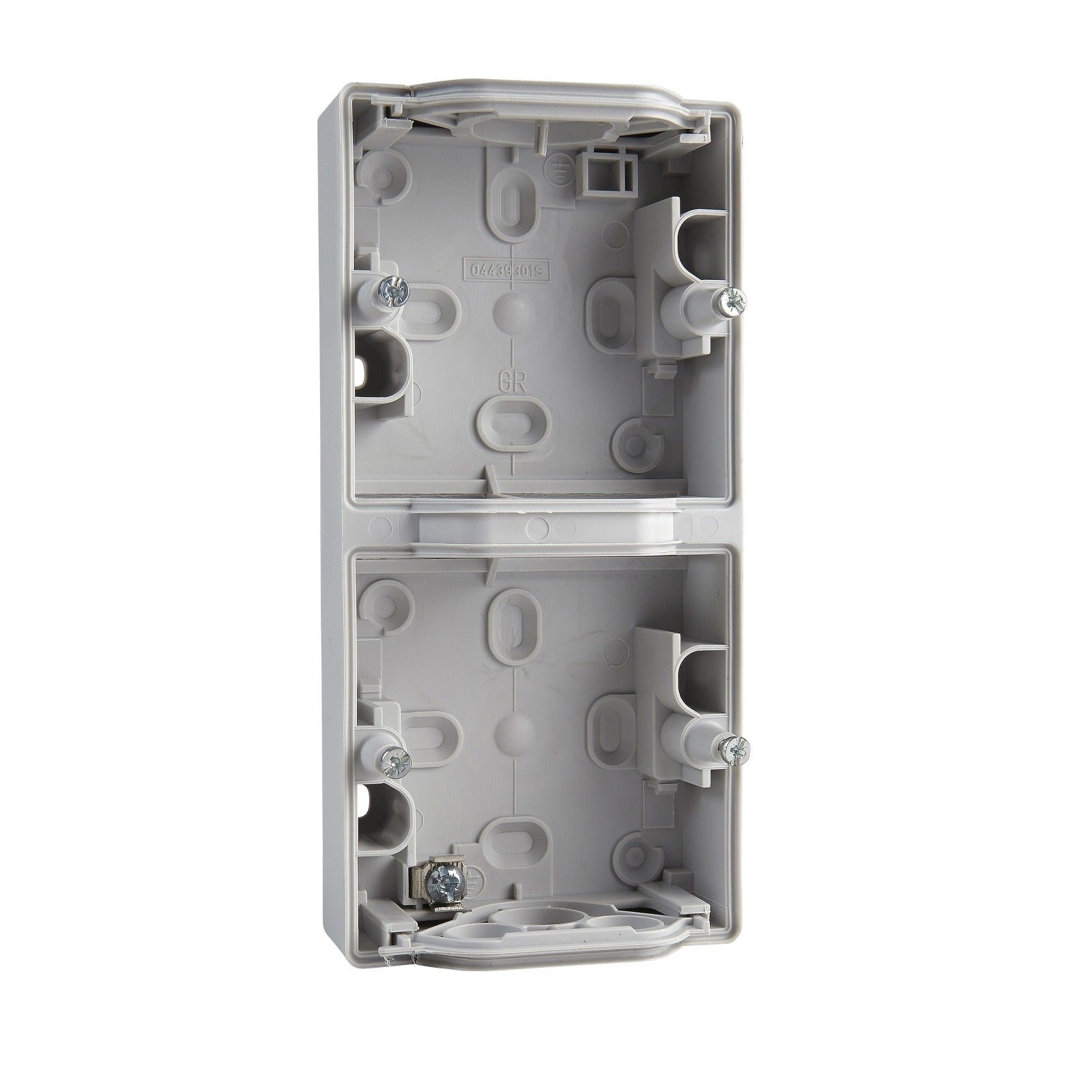 Caja doble de superficie Schneider Electric Mureva, gris, ENN37712 - referencia ENN37712