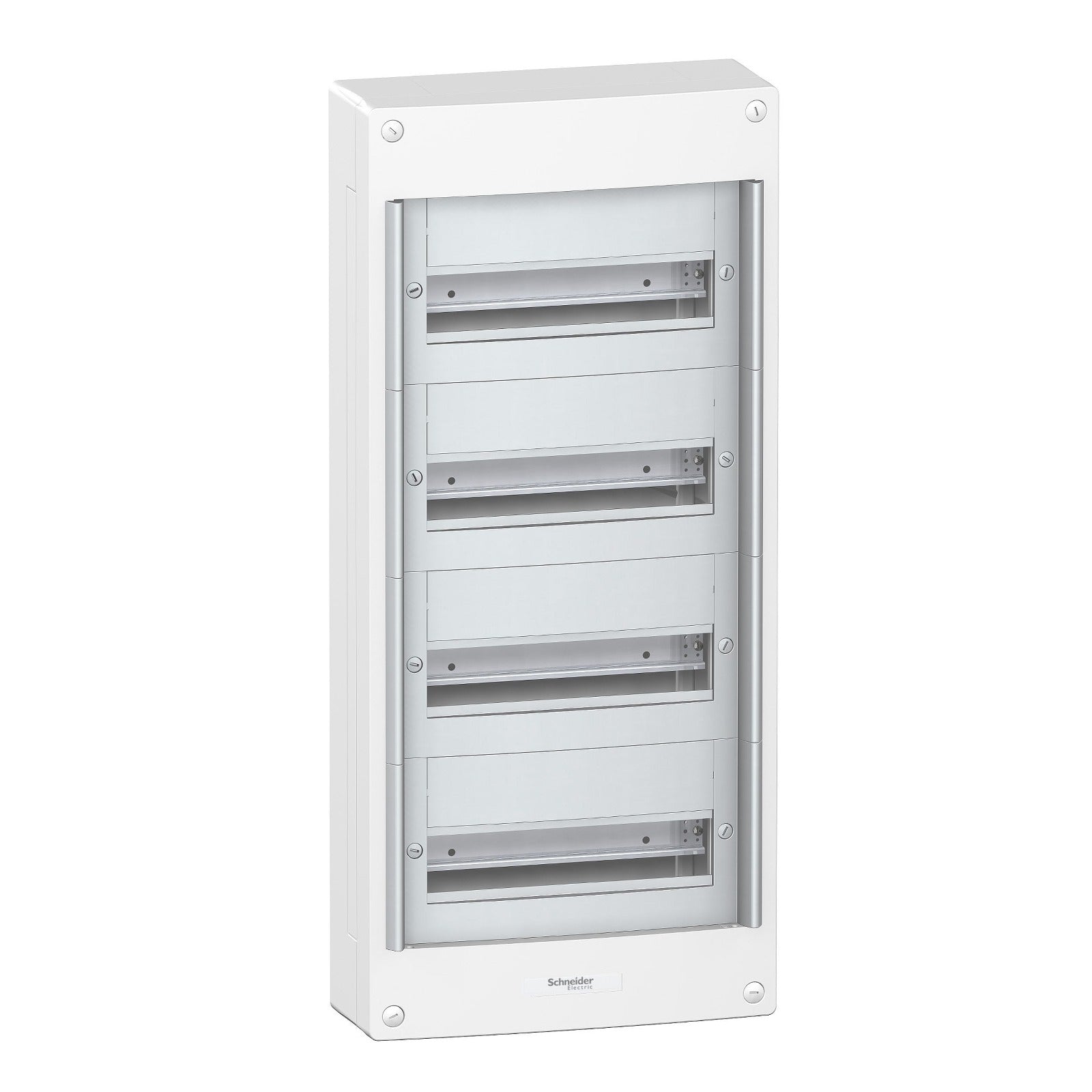 Cofre de superficie Schneider Electric Pragma, 4 filas y 52 módulos, PRA10204 - referencia PRA10204