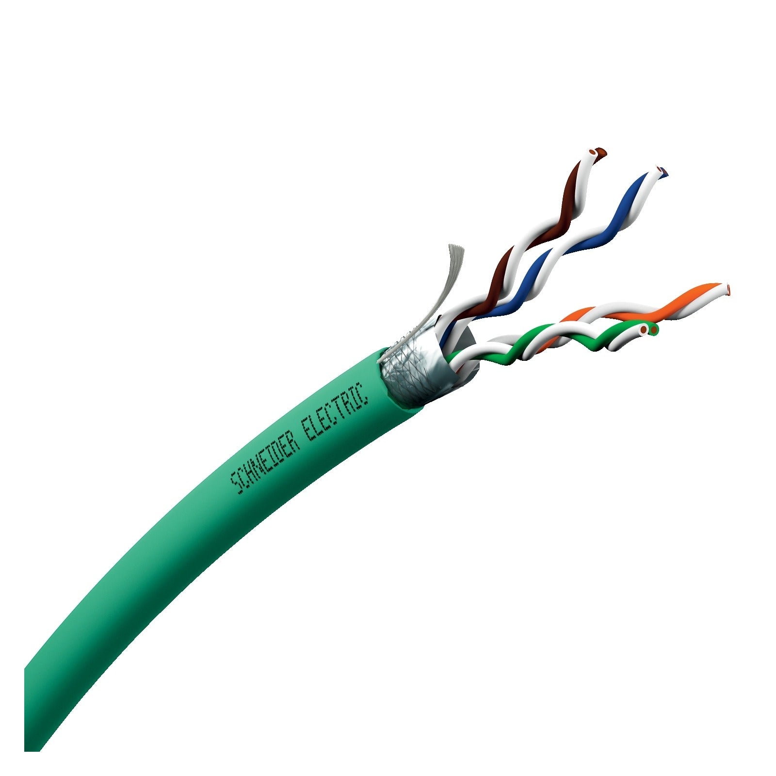 Cable de datos Schneider Electric Actassi Cat. 6 S/FTP, LSZH, Dca, bobina de 500 m, VDICD176218 - referencia VDICD176218