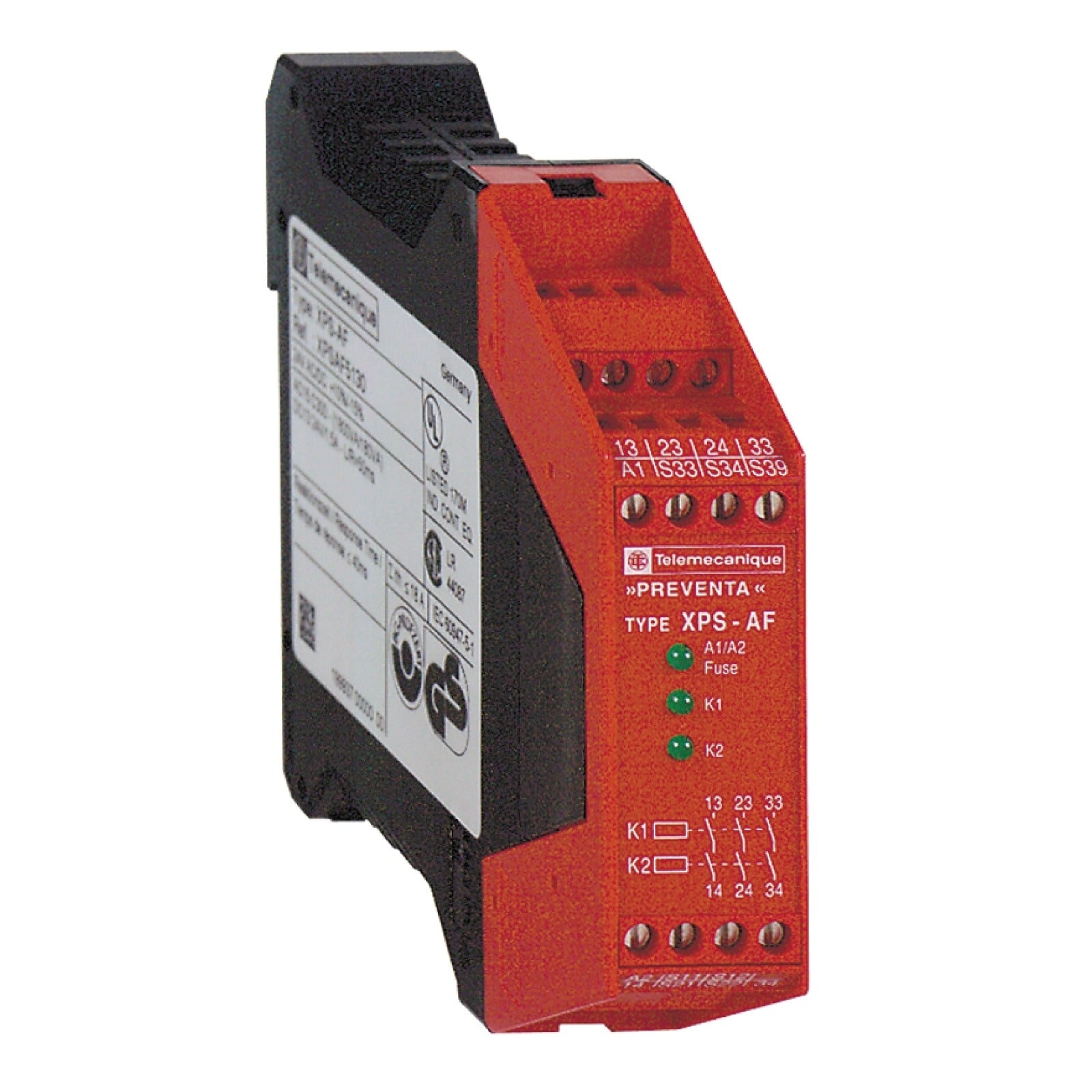 Módulo de seguridad Schneider Electric Preventa XPSAF para parada de emergencia, 24 V CA/CC, XPSAF5130 - referencia XPSAF5130