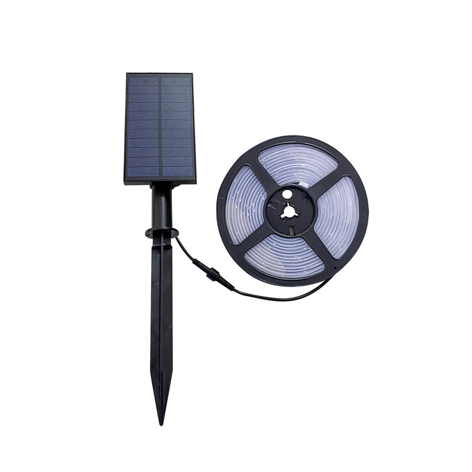 Tira LED SOLAR - 10 × 4 mm - 7 W - RGB - IP65 - 5m Alverlamp LTSSRGB - referencia LTSSRGB