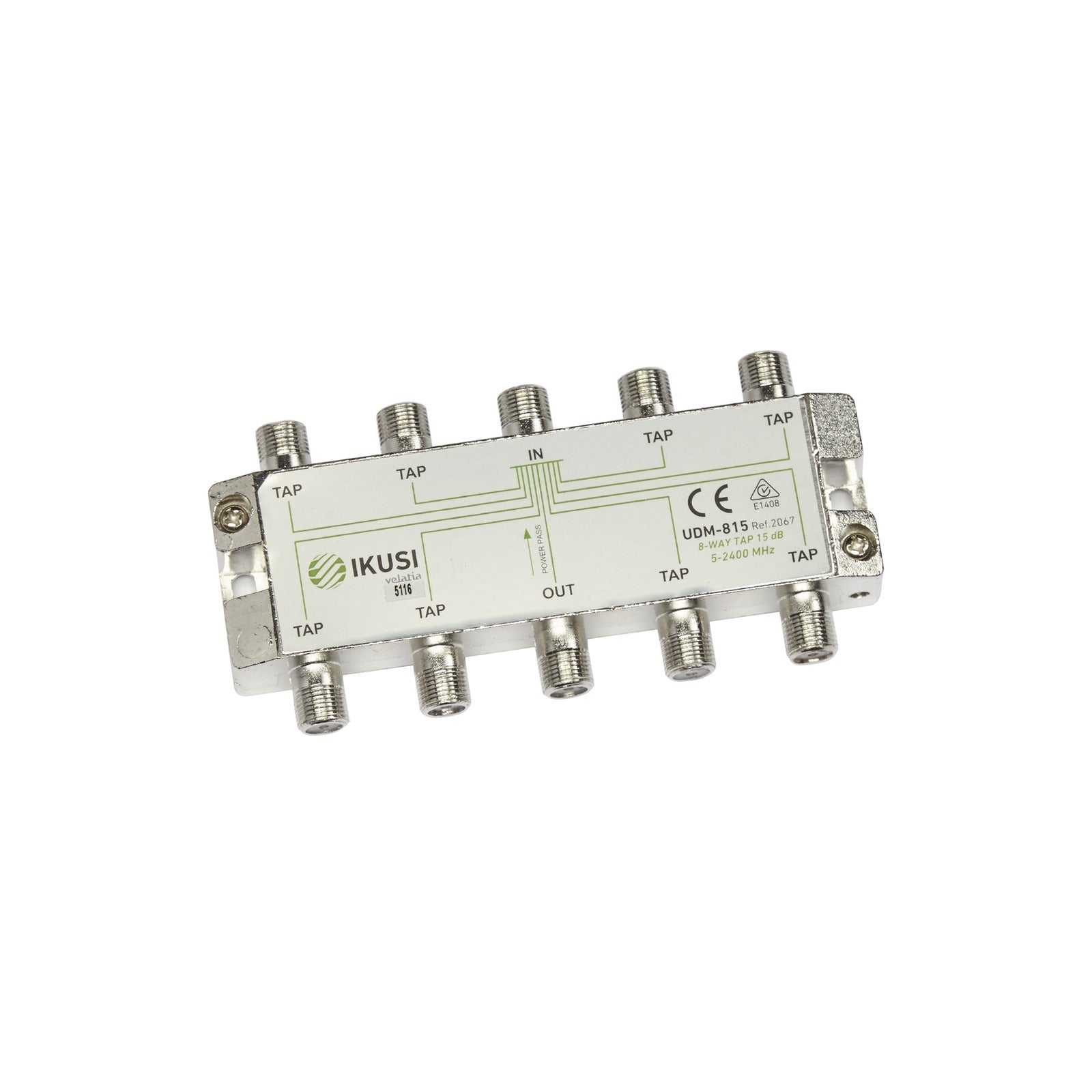 UDM-815 — Derivador 8 salidas 15 dB Fagor 2067 - referencia 2067