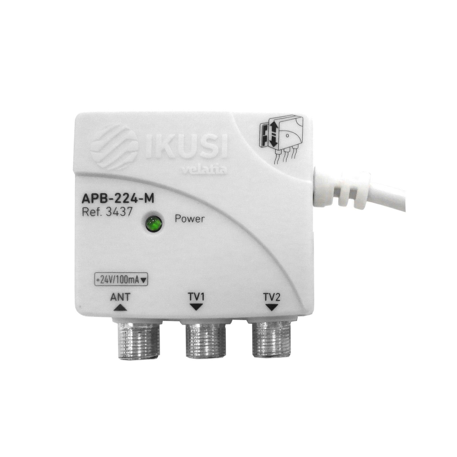 APB-224-M — Fuente de alimentación tamaño micro 24 V 100 mA, 2 salidas Fagor 3437 - referencia 3437