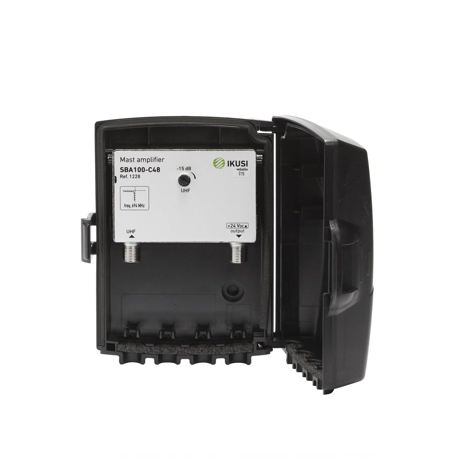 SBA-100-C48 — Amplificador 1 entrada UHF Canales 21-48, 40 dB Fagor 1228 - referencia 1228