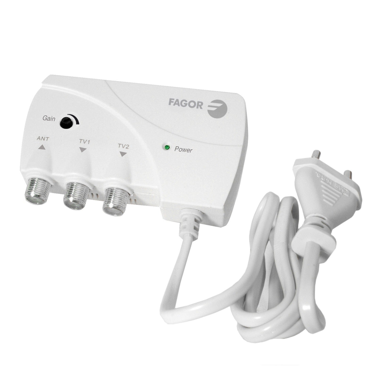 ATP-200-C48 — Amplificador apartamento 1 entrada 2 salidas terrestre 47-694 MHz Fagor 3584 - referencia 3584