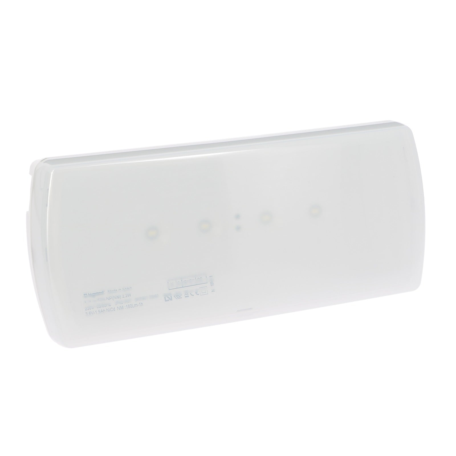 Luminaria de emergencia Legrand URA21 LED, 160 lm, 1 h, IP42, no permanente, 661605 - referencia 661605