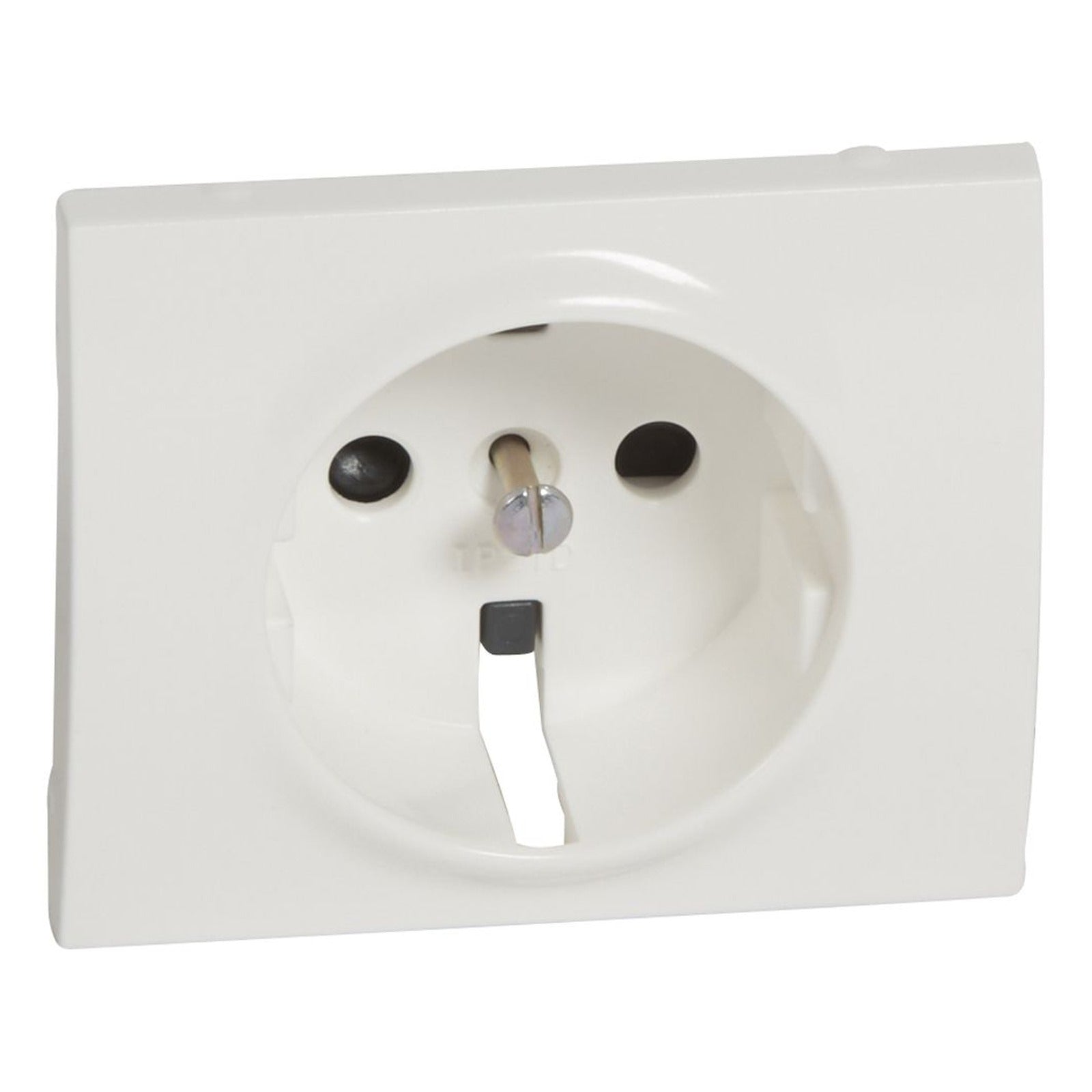 Tapa para base 2P+T con obturador Legrand Galea Life, blanco, 777021 - referencia 777021