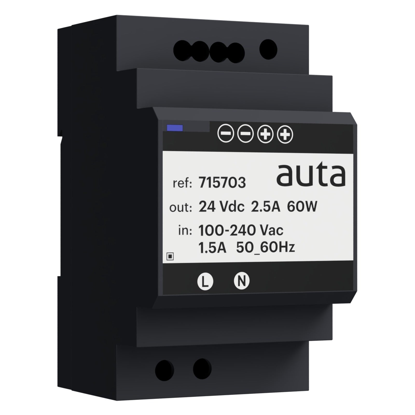 Alimentador alv-2.5a _ 24vcc / 2.5a Auta – Ref. 715703 - referencia 715703