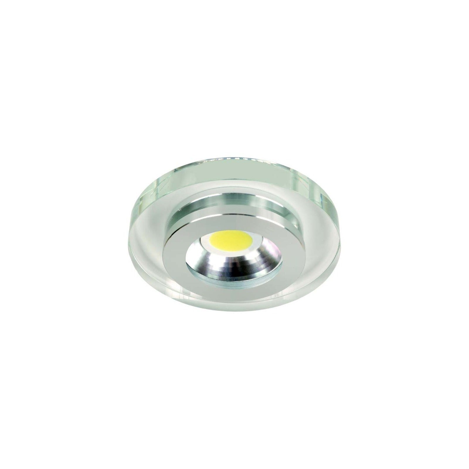 Empotrable "skaidrus r" circular cristal optico Aimur – Ref. 1036TT - referencia 1036TT