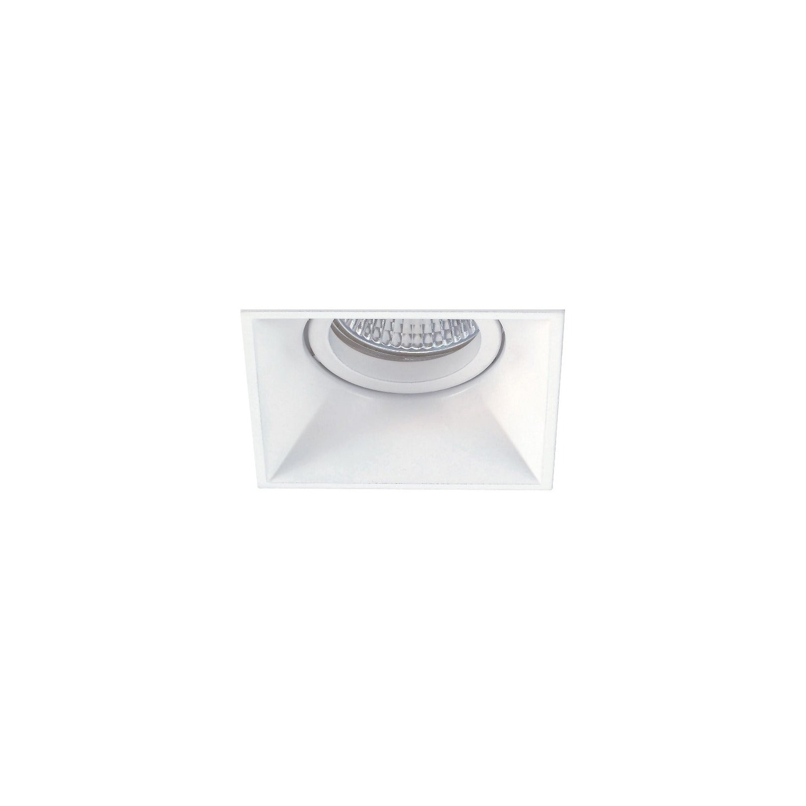 Empotrable fijo "trumpet k" cuadrado blanco mate Aimur – Ref. 15241M - referencia 15241M